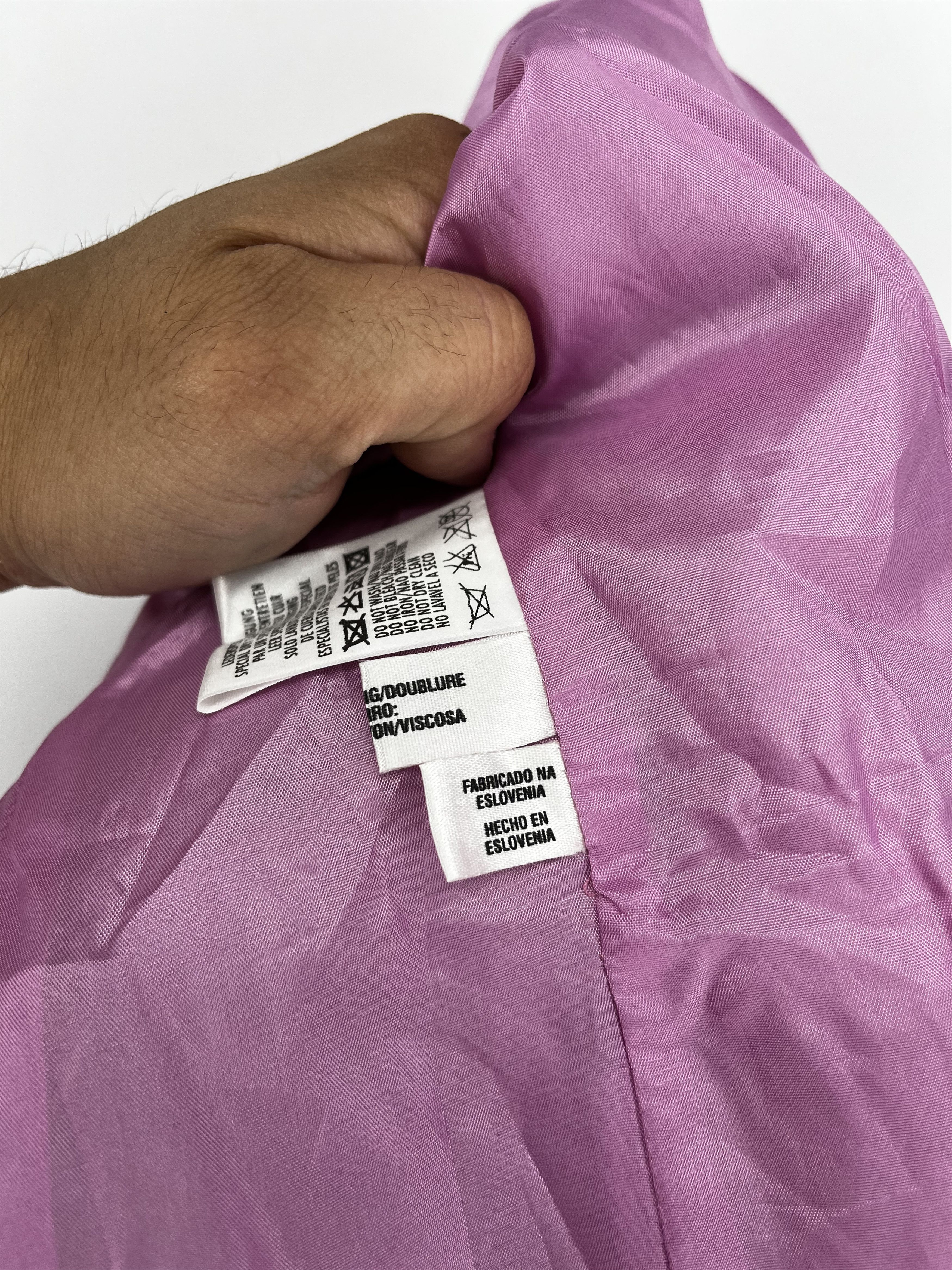 Laurel Leather biker jacket Laurel Pink size 38FR in Leather Size XS / US 0-2 / IT 36-38 - 13 Thumbnail