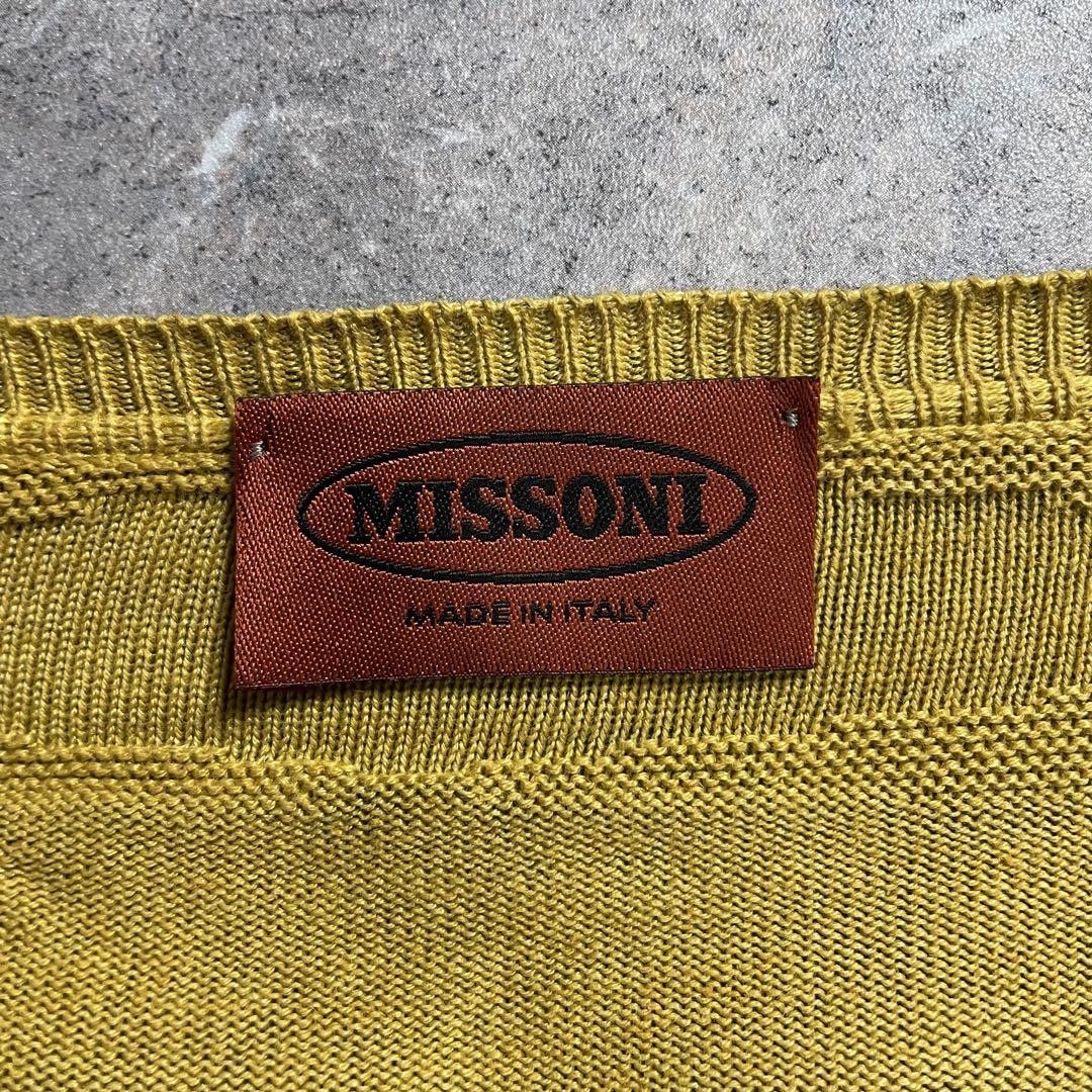 MISSONI〈silklinen sweater made in Italy〉 Missoni MISSONI Silk Linen Sweater Made in Italy | Grailed