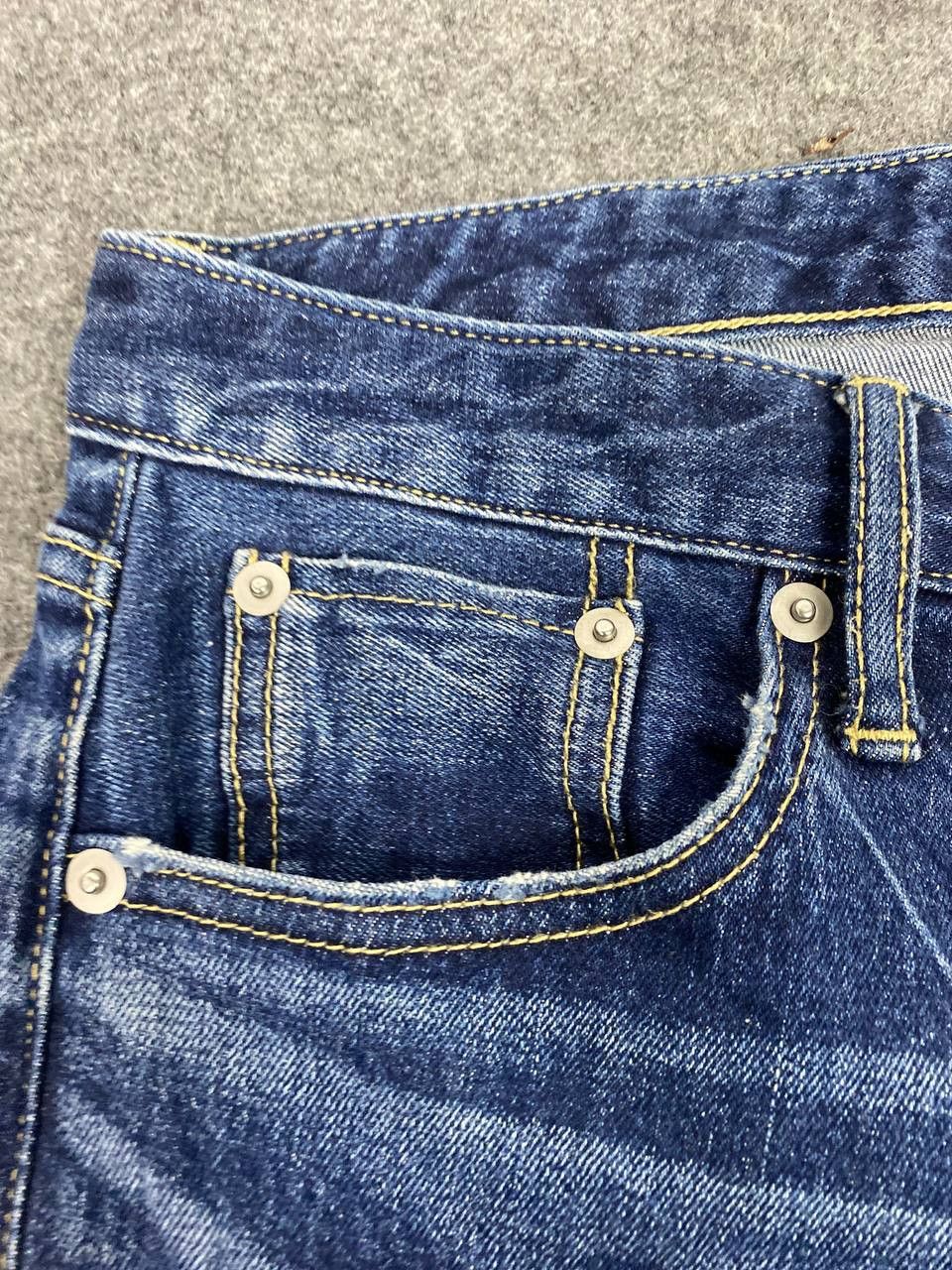 SHIPS ships japanese brand selvedge denim nice design Size US 31 - 8 Thumbnail