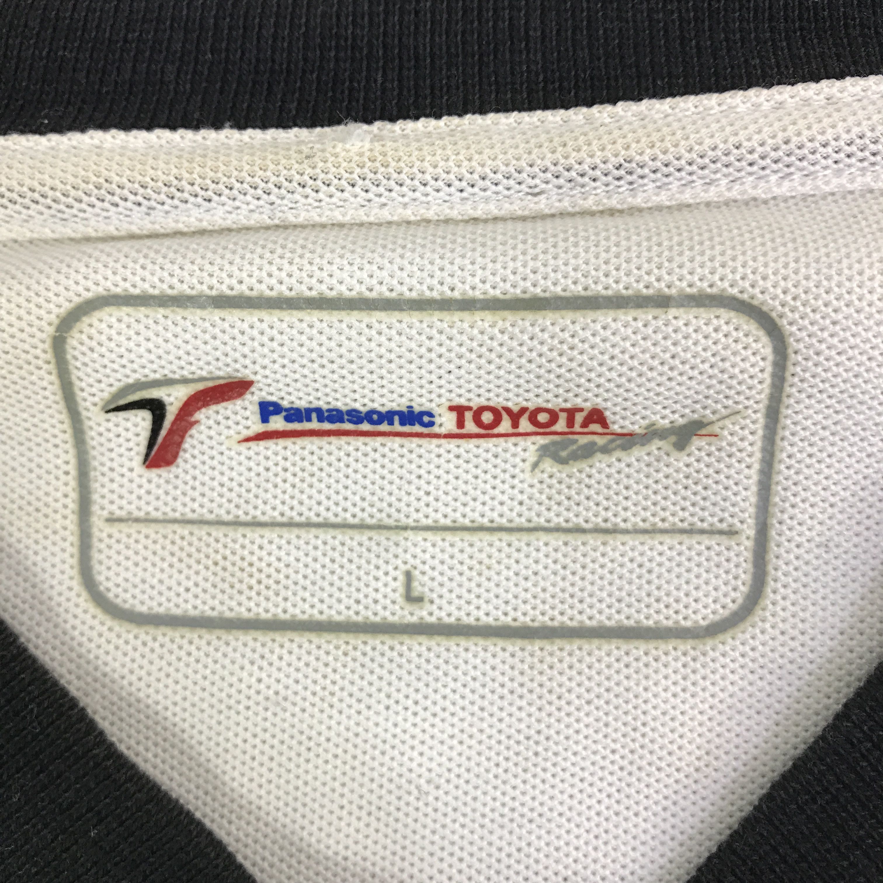 Japanese Brand panasonic x toyota racing t-shirt K117B5 Size US L / EU 52-54 / 3 - 8 Thumbnail