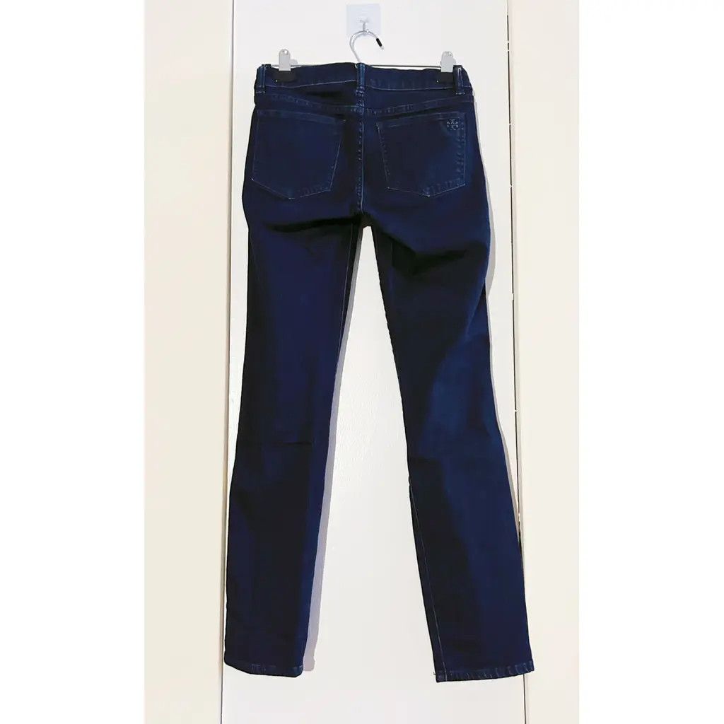 Tory Burch Tory Burch Cropped Skinny Jeans — Deep Indigo Denim Size 26" / US 2 / IT 38 - 1 Thumbnail