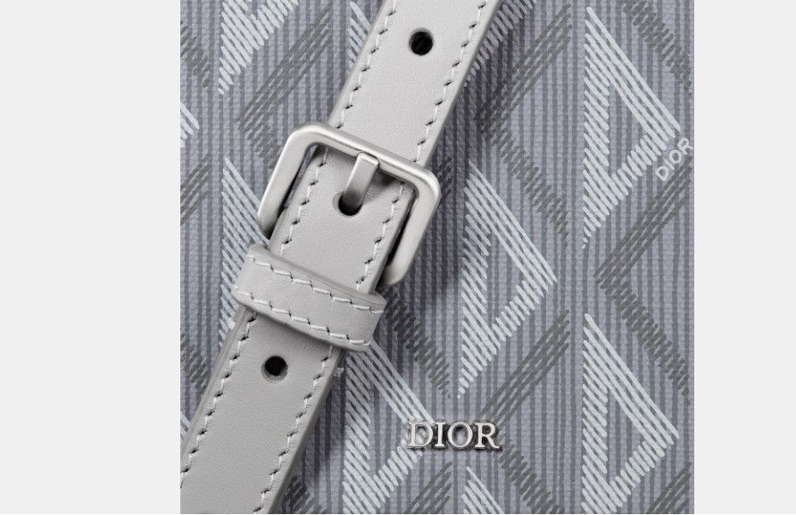 Dior o1w1db10325 2LXCA0 Size: OS / Lock Micro Case in Grey Size ONE SIZE - 6 Thumbnail