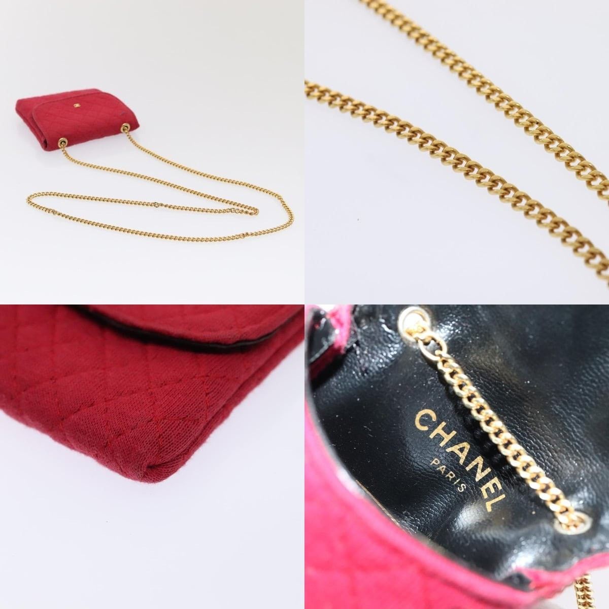 Chanel Chanel Chain Quilted Shoulder Pouch Size ONE SIZE - 4 Thumbnail