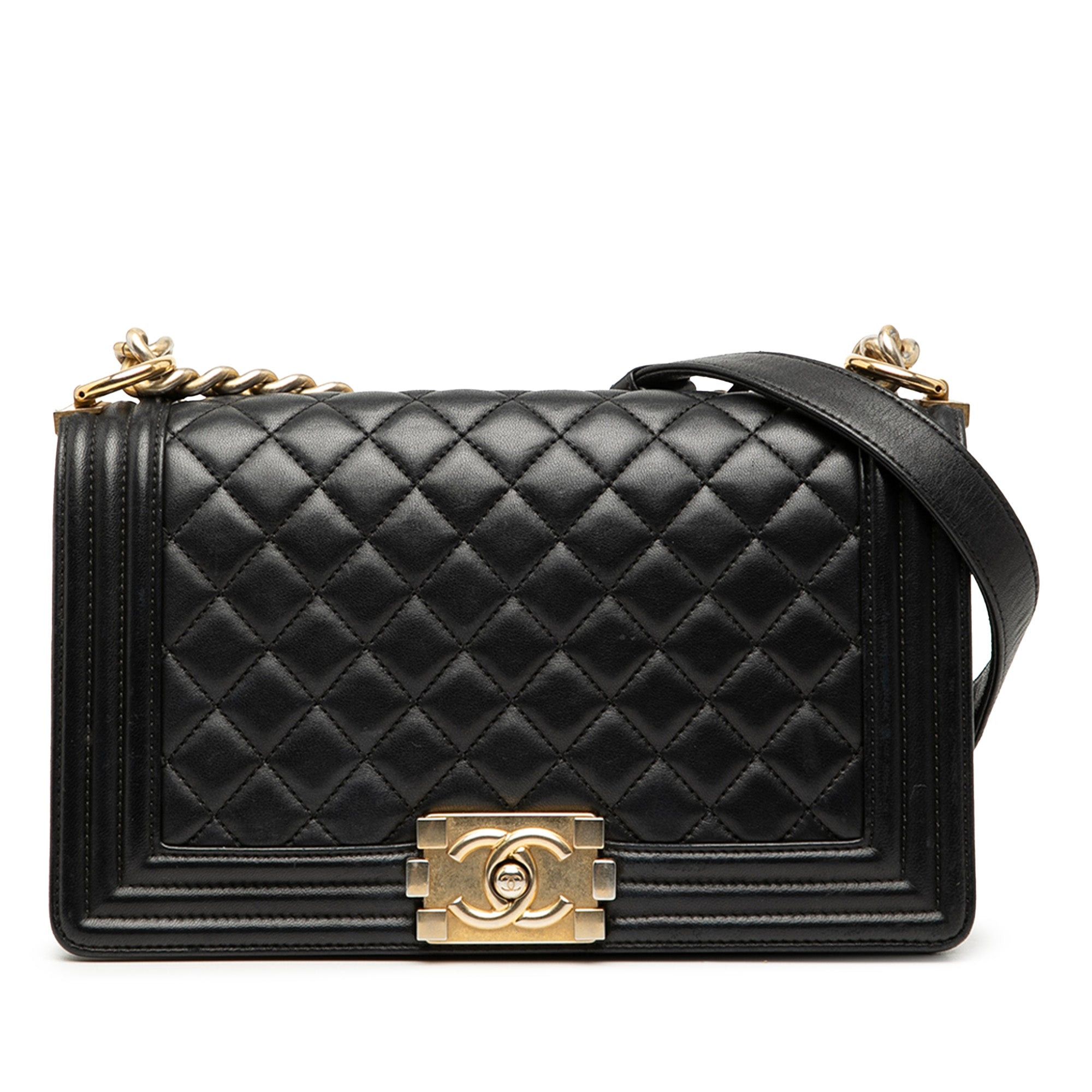 Chanel Medium Quilted Lambskin Boy Flap Size ONE SIZE - 1 Thumbnail