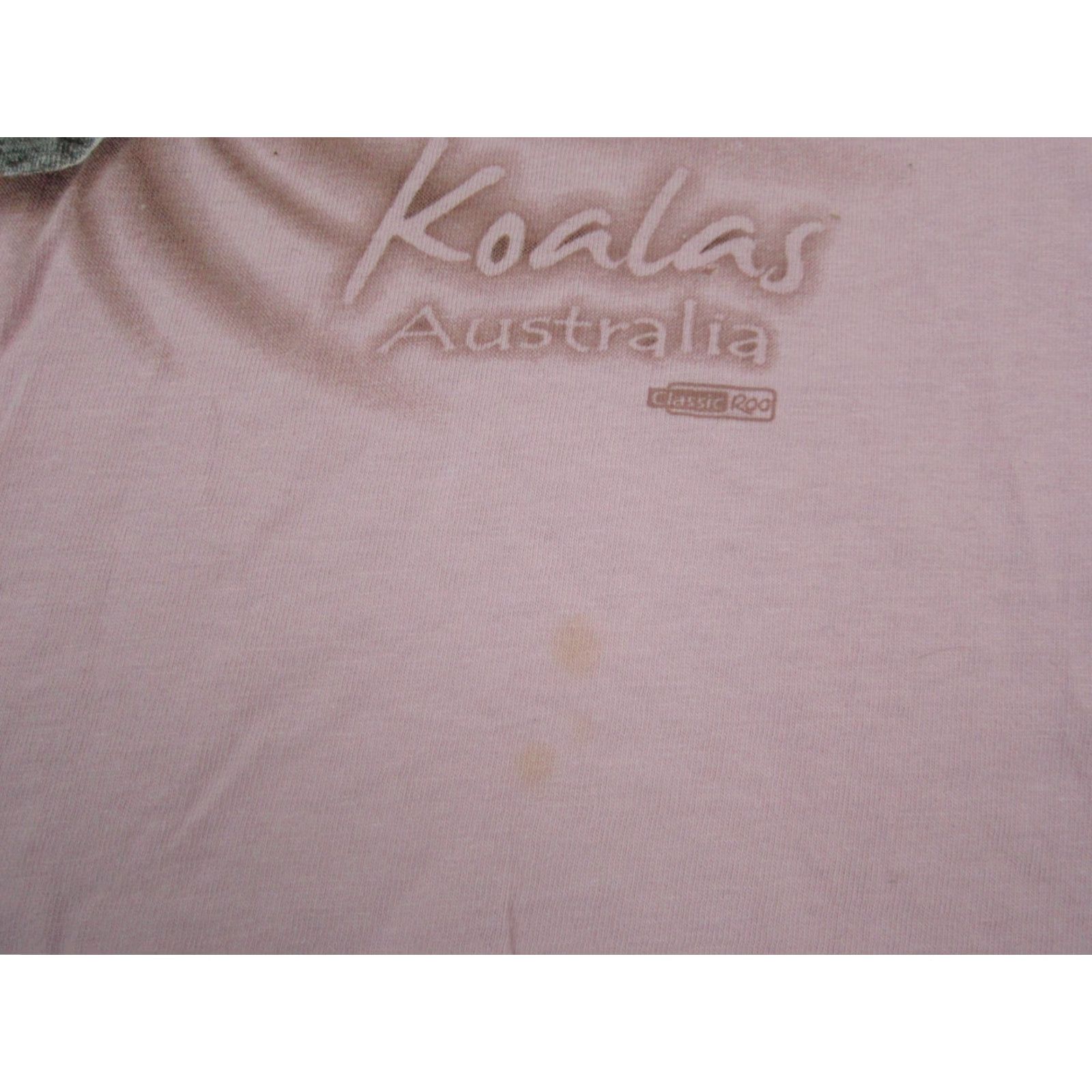Vintage Vintage Australia Shirt Womens Small Pink 90s T-Shirt Short Sleeve Crew Neck Cotton Size S / US 4 / IT 40 - 4 Thumbnail