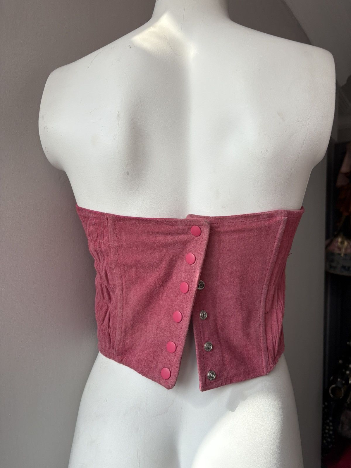 Vintage Vintage leather bustier Size M / US 6-8 / IT 42-44 - 10 Thumbnail