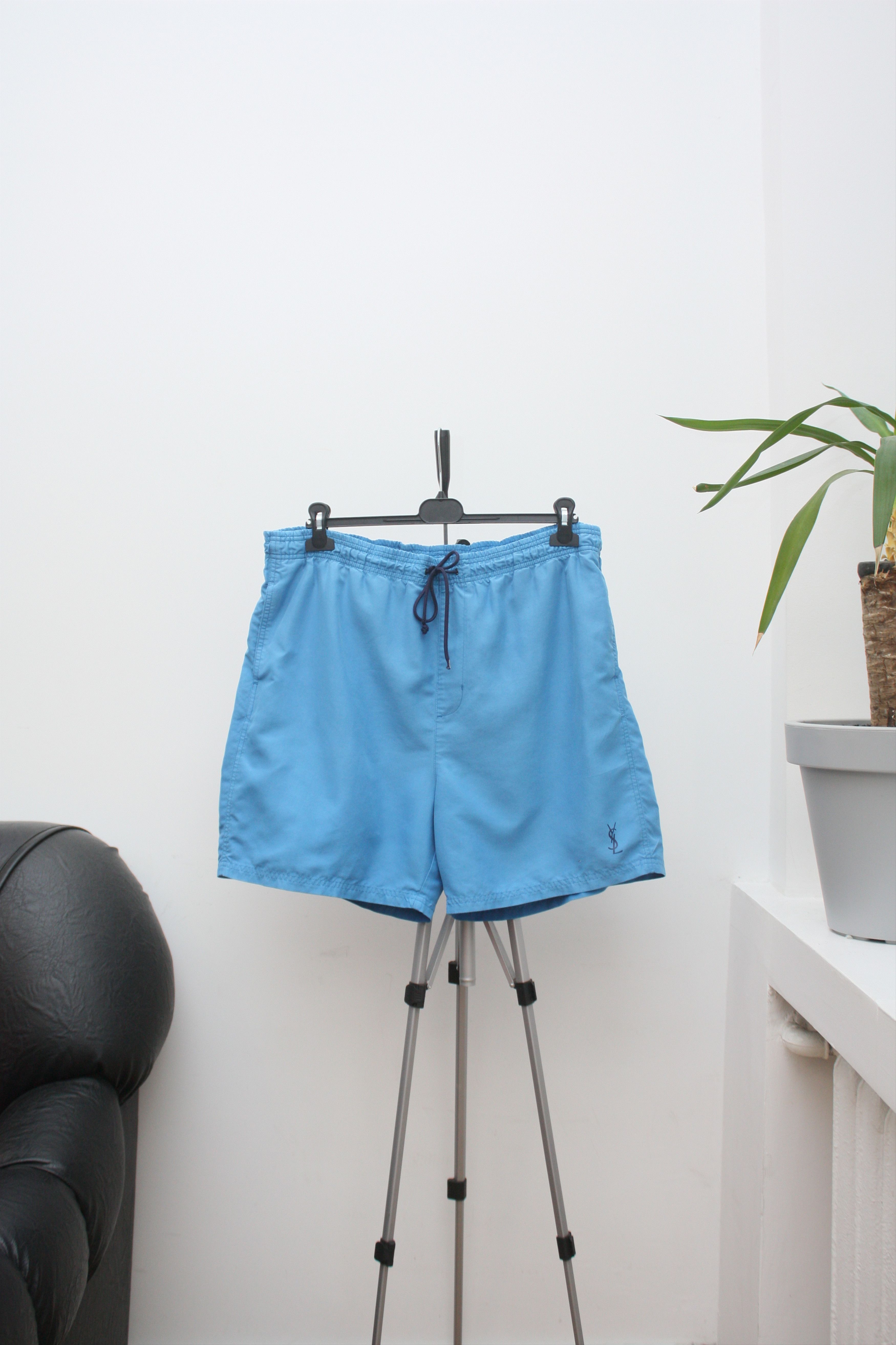 Yves Saint Laurent Yves Saint Laurent Vintage Blue Swim Shorts Men's XL Size US 34 / EU 50 - 2 Thumbnail