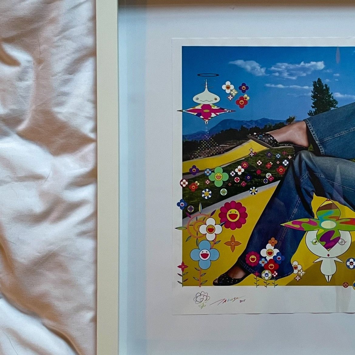 Louis Vuitton × Takashi Murakami Louis Vuitton x Takashi Murakami Zendaya Landscape Poster Size ONE SIZE - 5 Thumbnail