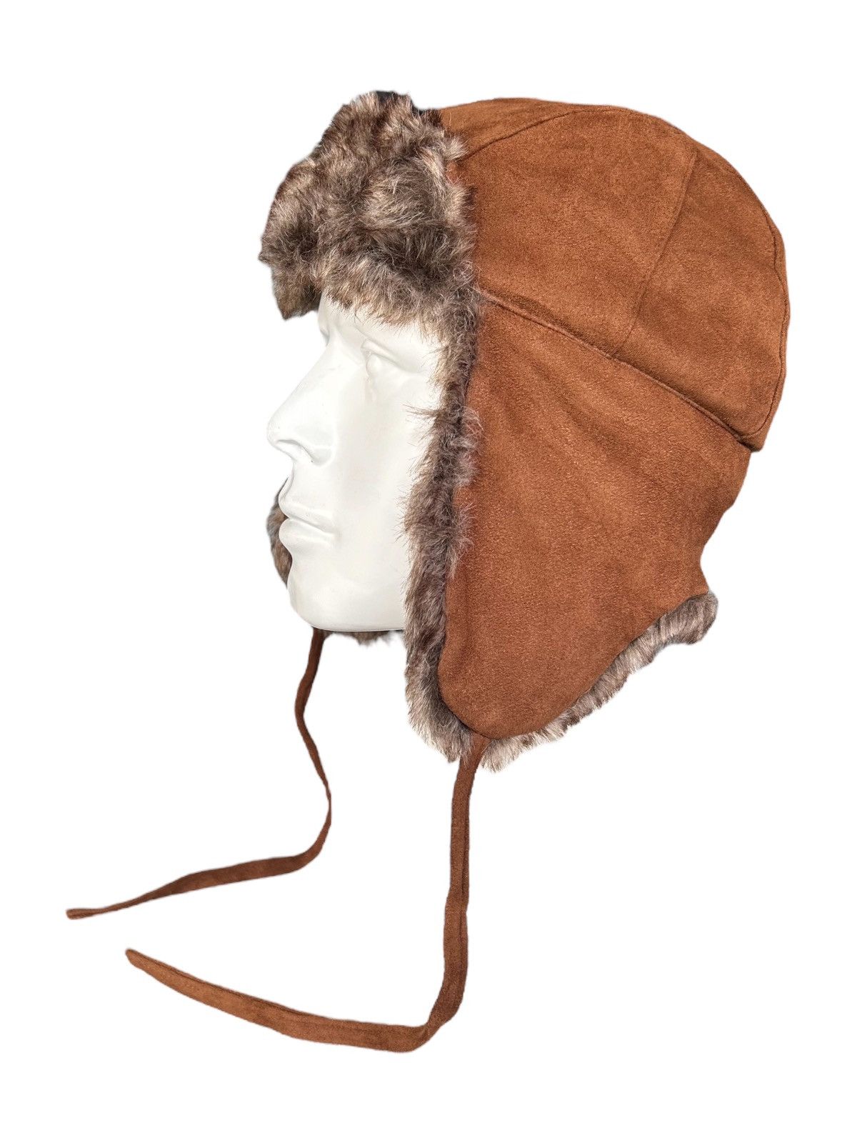 Japanese Brand × Kapital × Vintage Japanese Style Ushanka fur Beanie Hats Rare 🎌☠️☠️ Size ONE SIZE - 1 Thumbnail