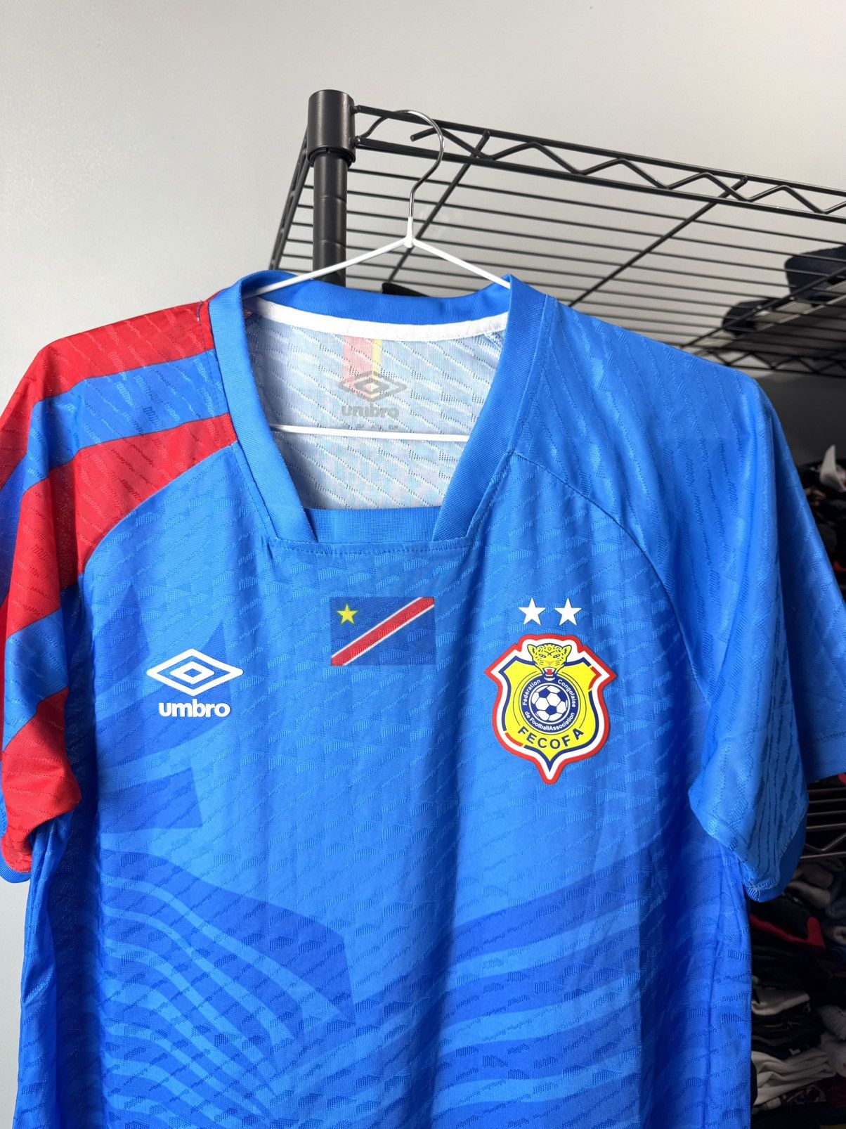 Umbro Vintage Umbro Congo Soccer Jersey T Shirt Football Size US M / EU 48-50 / 2 - 2 Thumbnail