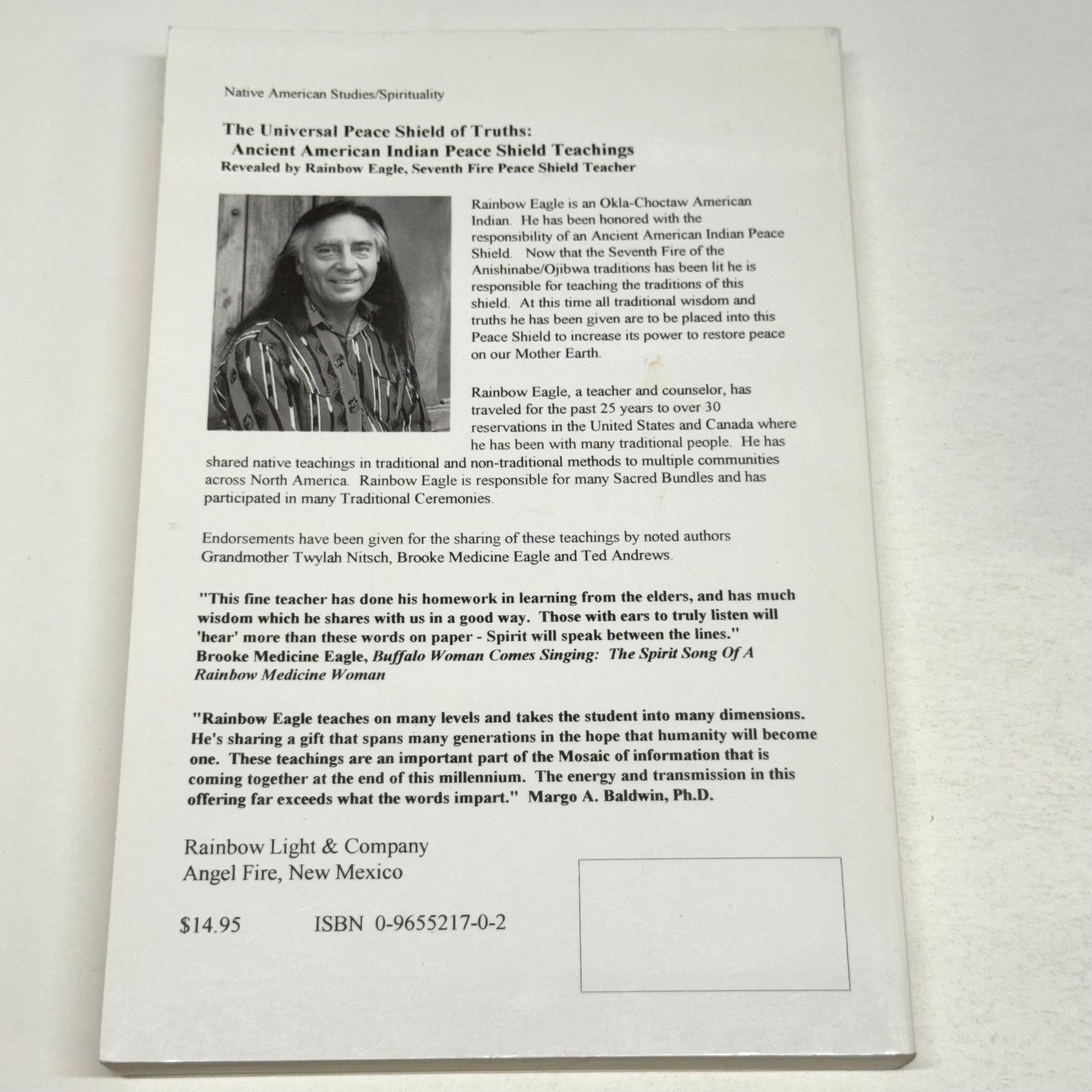 & Other Stories Peace Shield of Truths Rainbow Eagle Signed Native Teachings Size ONE SIZE - 3 Thumbnail