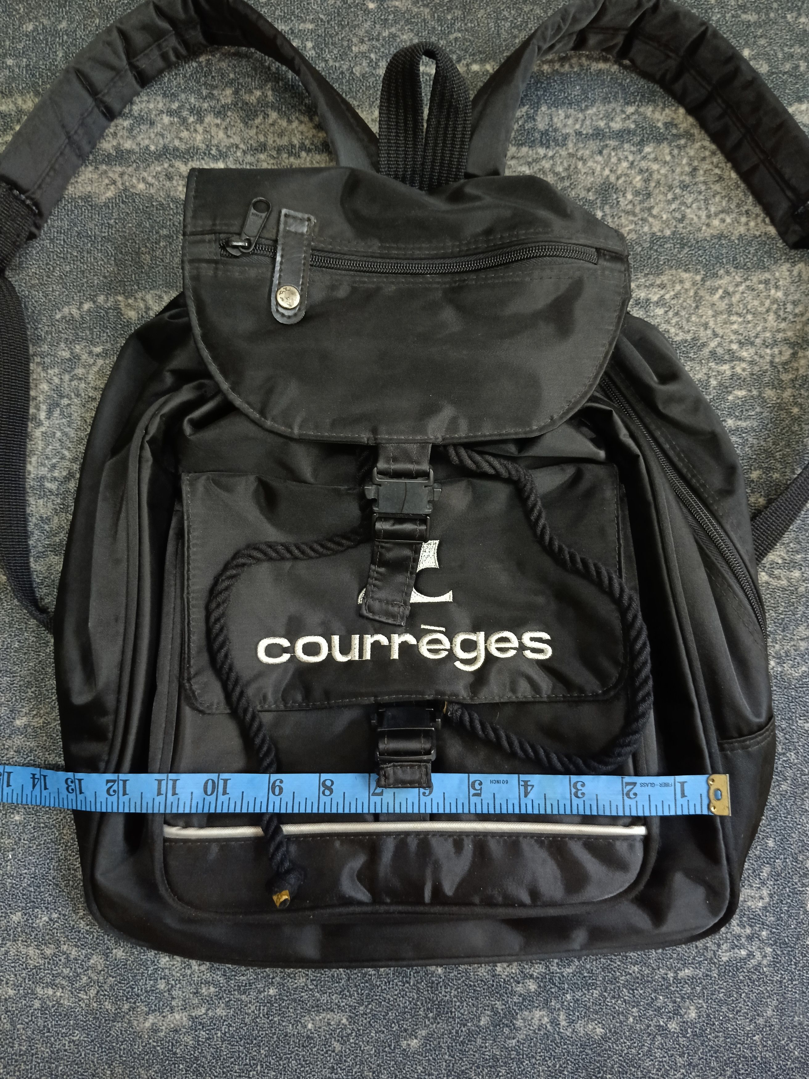 Courreges COURREGES VINTAGE 90s UNISEX BAGPACK Size ONE SIZE - 5 Thumbnail
