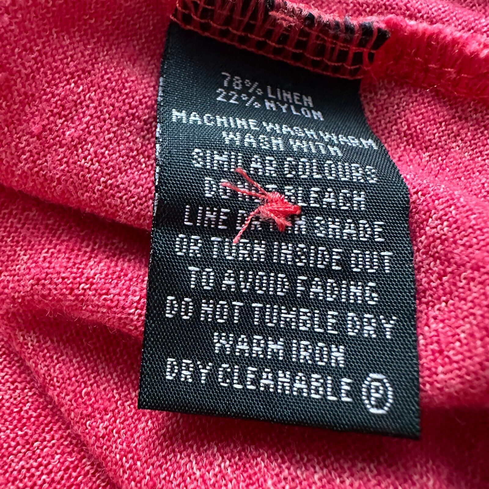 Rodd & Gunn Rodd & Gunn Polo Shirt Mens XL Pink Short Sleeve Linen Blend Size US XL / EU 56 / 4 - 6 Thumbnail