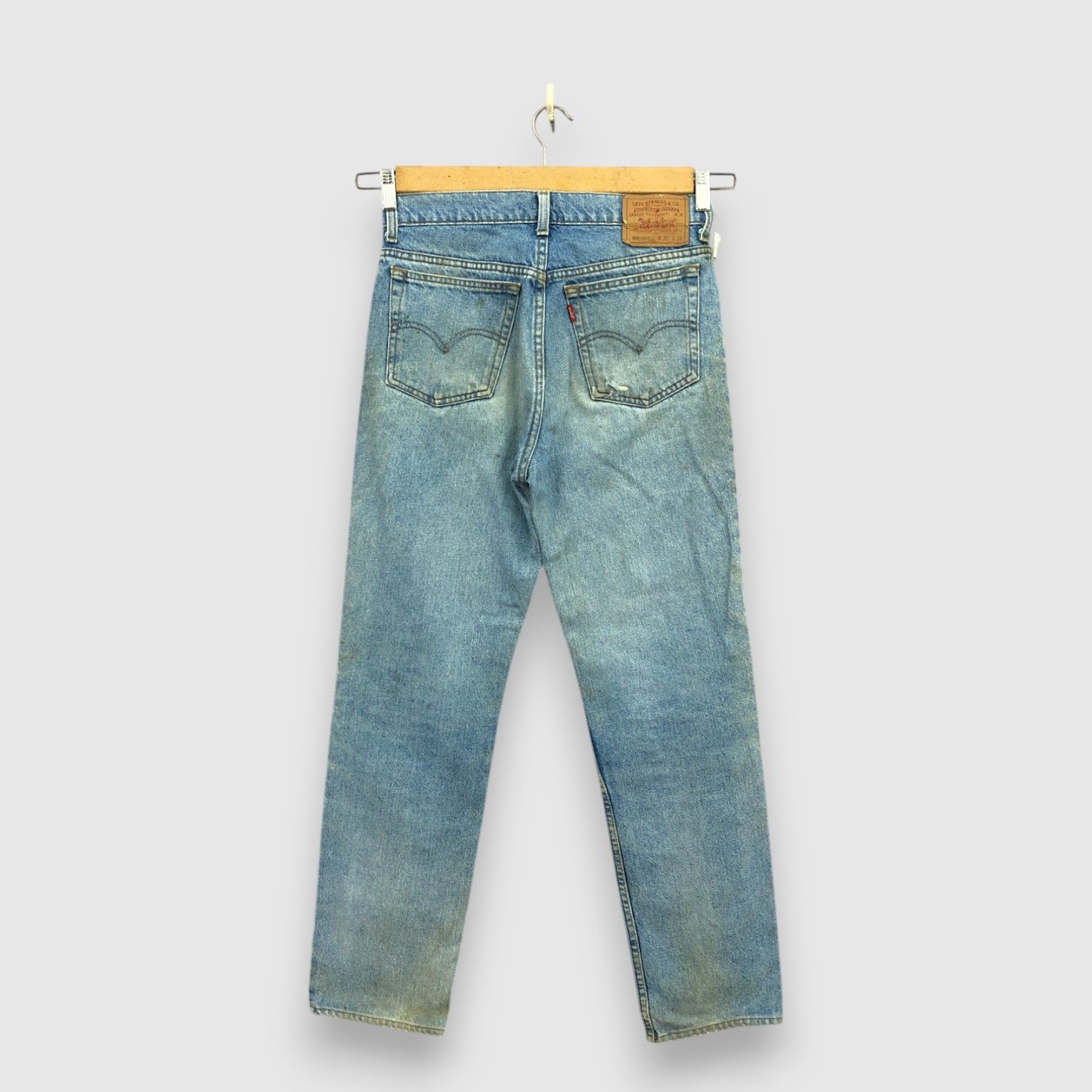 Levi's Vintage Rusty Levis Jeans Dirty Levi's 606 Stonewash Denim Size US 30 / EU 46 - 2 Thumbnail