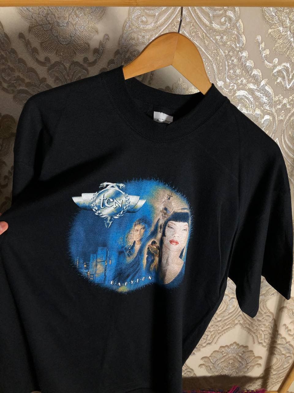 Band Tees VINTAGE TEN BABYLON ALBUM TOUR ROCK T-SHIRT METAL Y2K 90s Size US XL / EU 56 / 4 - 2 Thumbnail