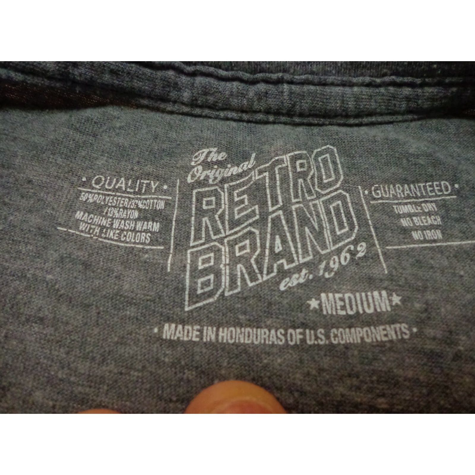 Vintage Retro Brand TEXAS Heart Graphic Heather Gray T Shirt M Adult Regular Cotton Blend Logo Size US M / EU 48-50 / 2 - 4 Thumbnail