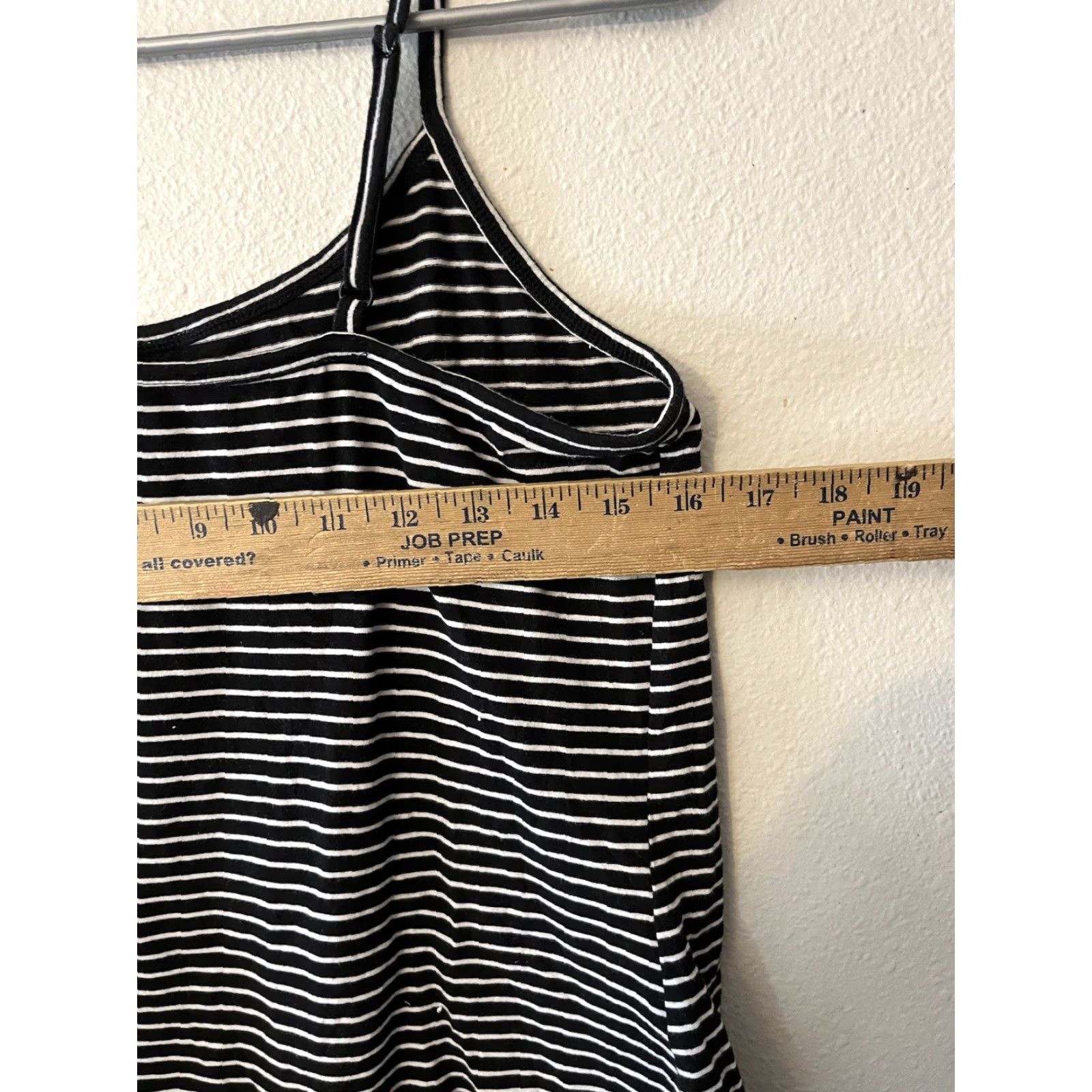 Torrid Torrid Tank Top Cami 1X Black White Striped Spaghetti Straps Shirt Womens Plus Tank Colorful Camisole Size XL / US 12-14 / IT 48-50 - 4 Thumbnail