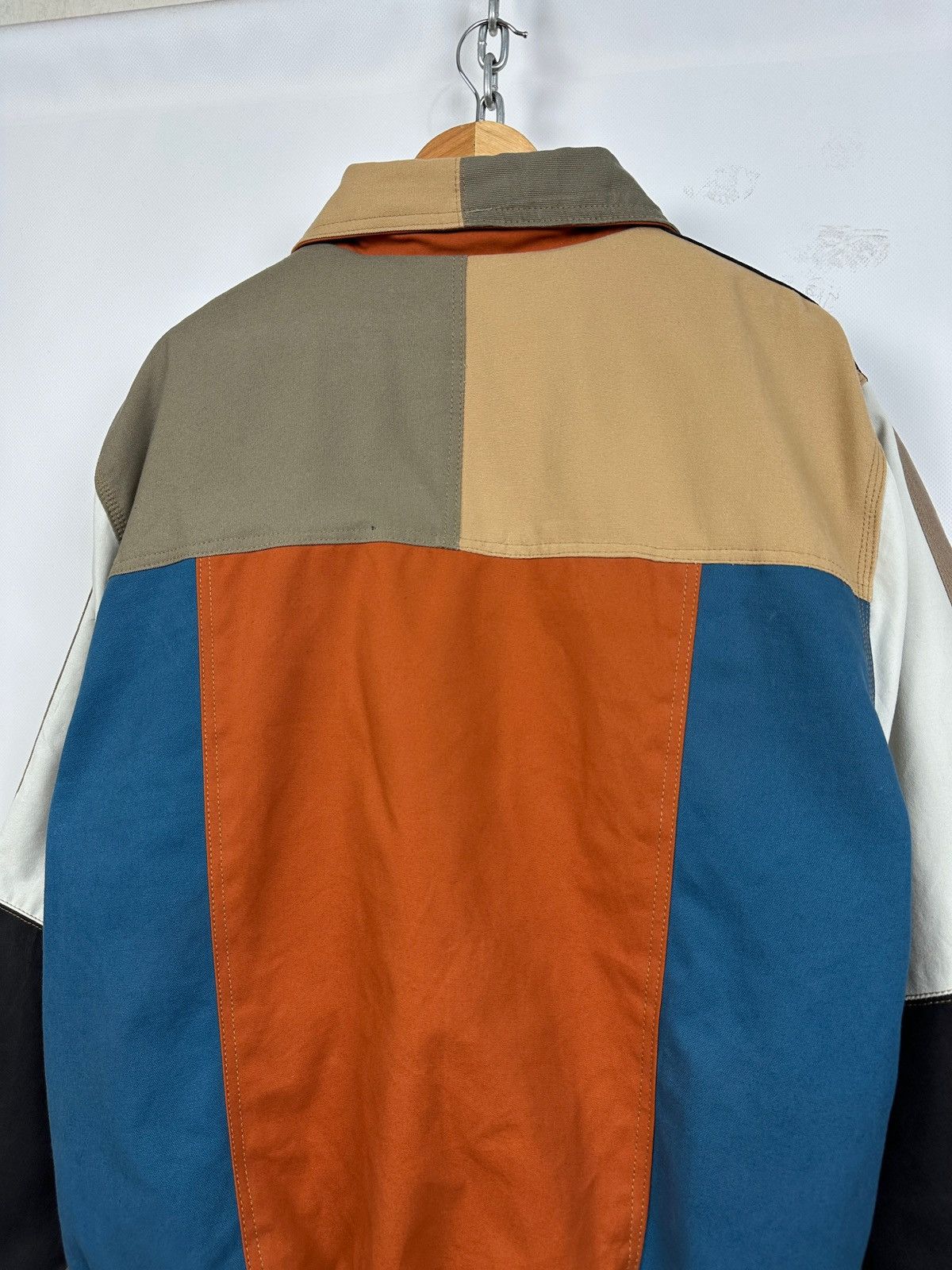 Carhartt × Vintage Vintage Carhartt Reworked Detroit Sherpa Jacket Size US L / EU 52-54 / 3 - 15 Thumbnail