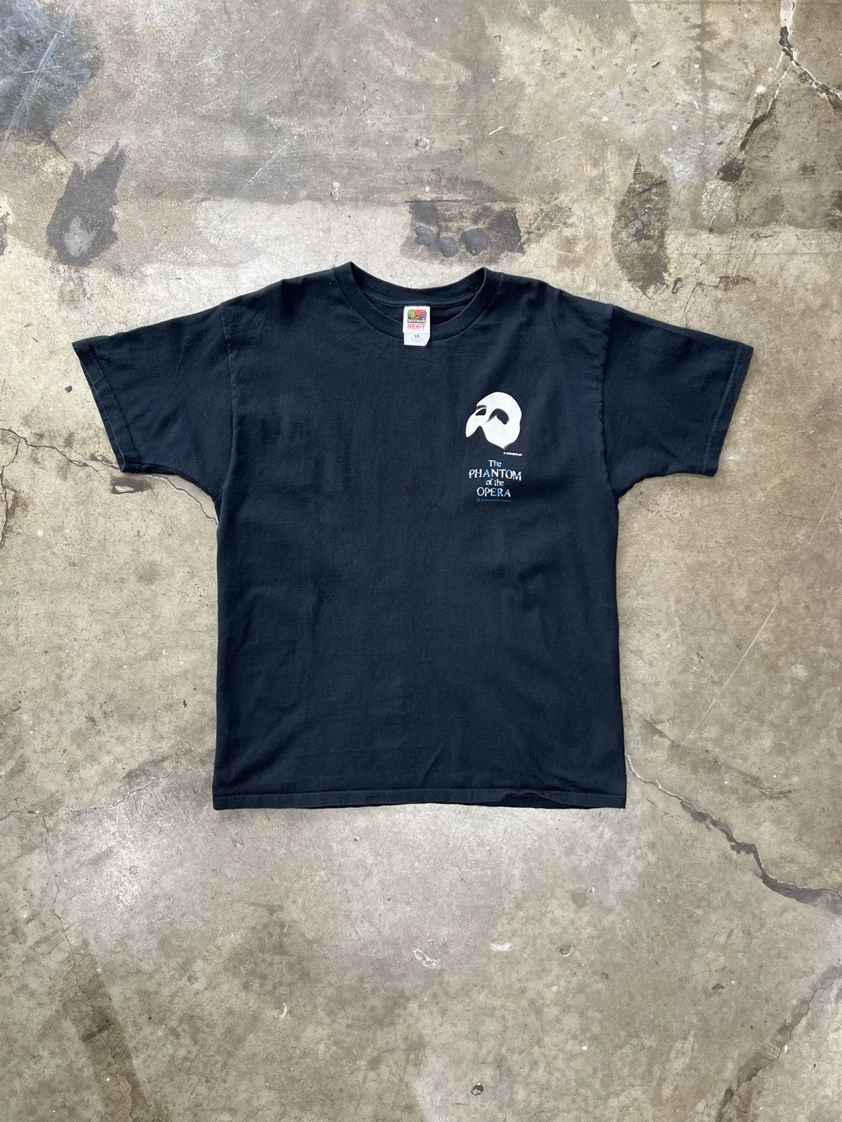 Vintage Vintage 90s The Phantom of the Opera Mask Theater Tee Large Size US L / EU 52-54 / 3 - 2 Thumbnail