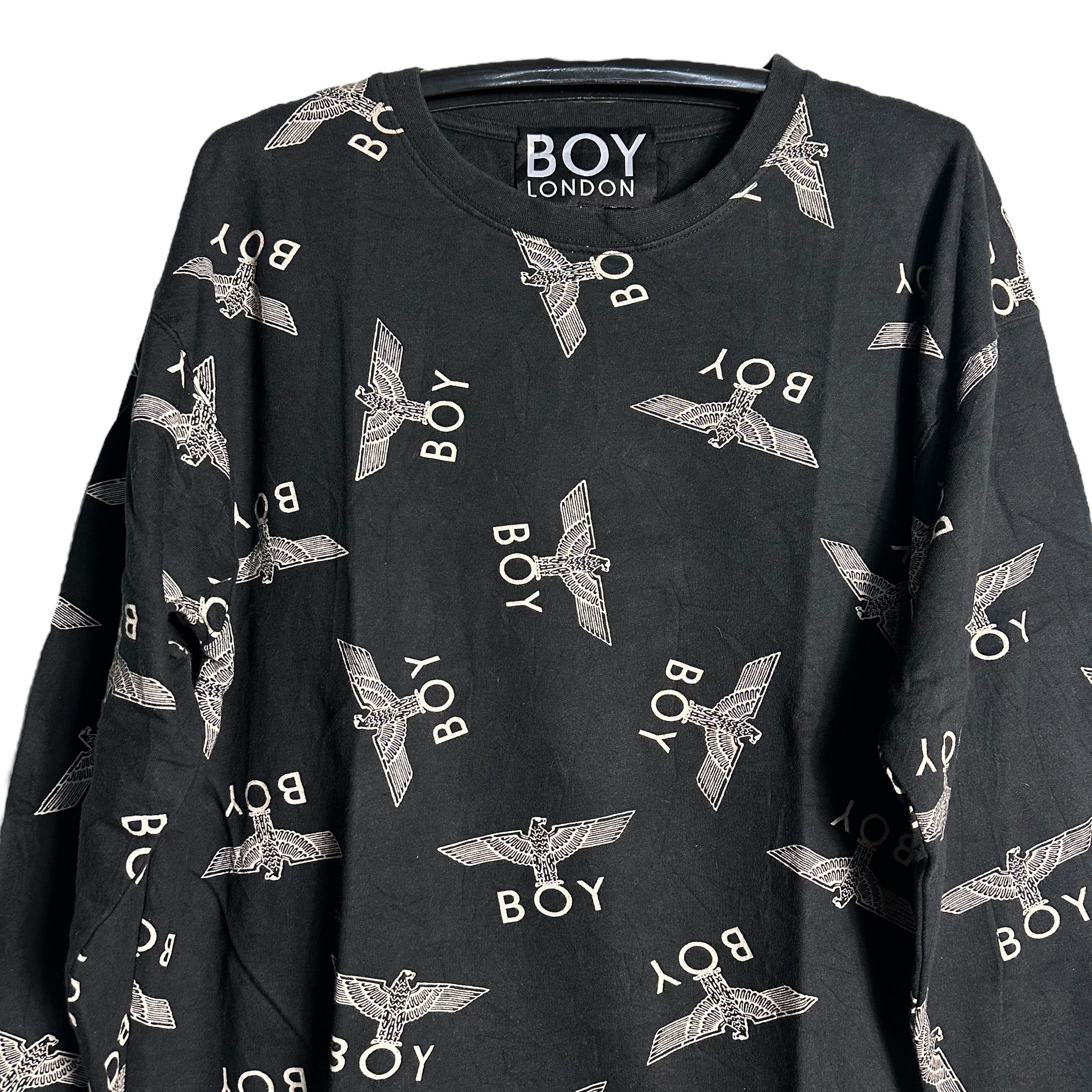 Boy London 🔥RARE🔥Vintage Boy London All Print Crewneck Sweatshirt Size US L / EU 52-54 / 3 - 2 Thumbnail