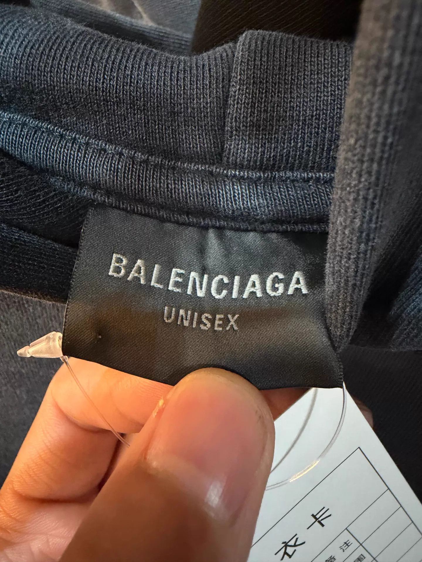 Balenciaga Balenciaga SS24 Logo Oversized Hoodie Unisex Size 4 Size XL / US 12-14 / IT 48-50 - 2 Thumbnail