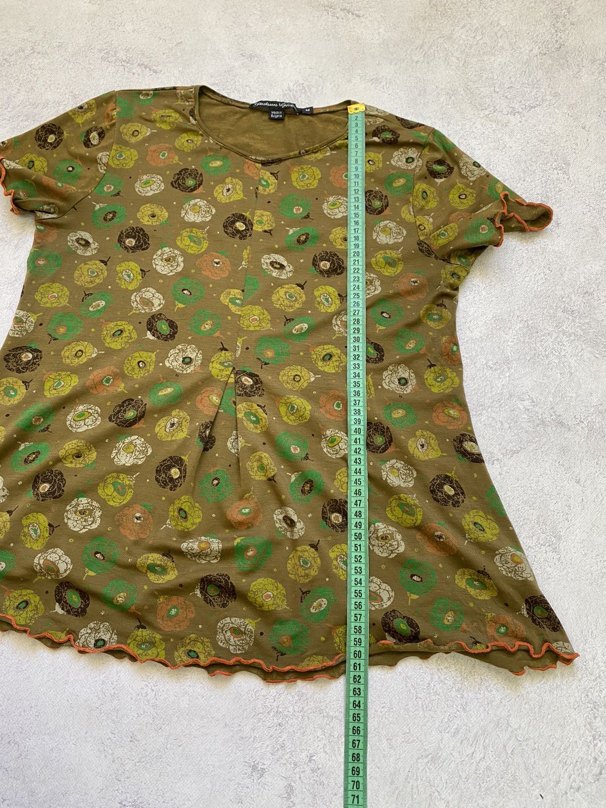 Gudrun Sjoden Gudrun Sjoden Womens Multicolor Floral Top Size M Size M / US 6-8 / IT 42-44 - 14 Thumbnail