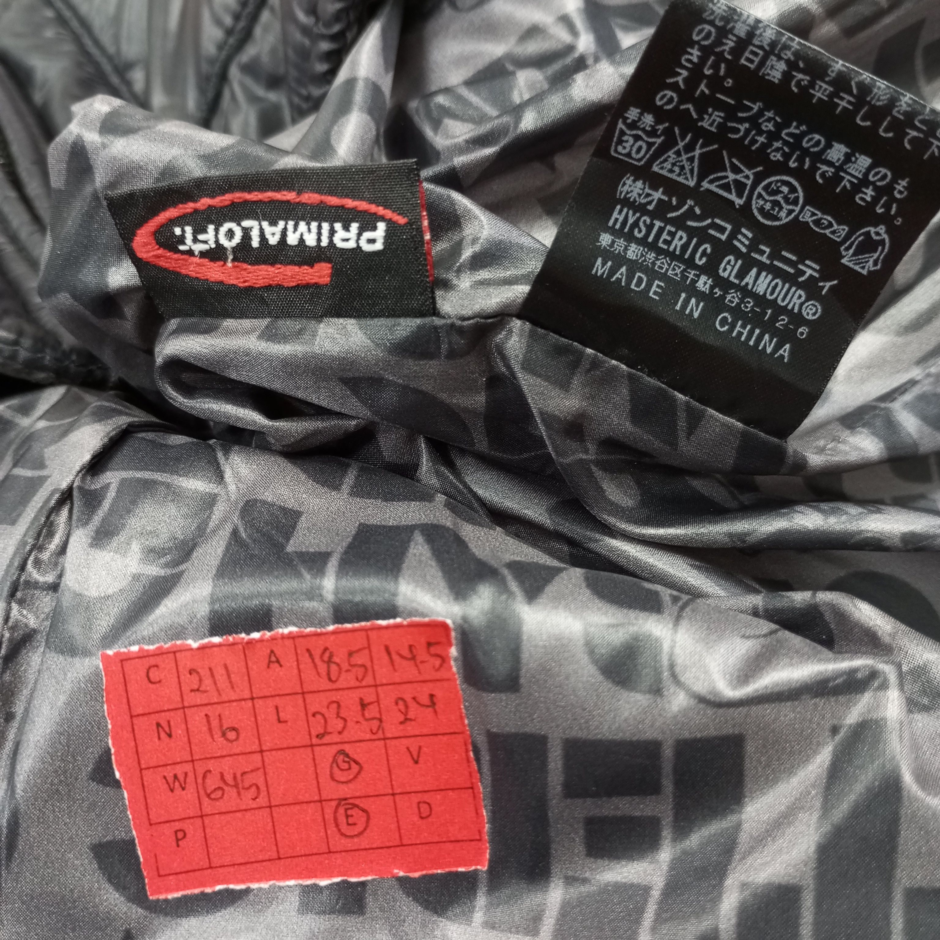 Hysteric Glamour Hysteric Glamour Japanese Brand Fashion Puffer Jacket Size US XS / EU 42 / 0 - 8 Thumbnail