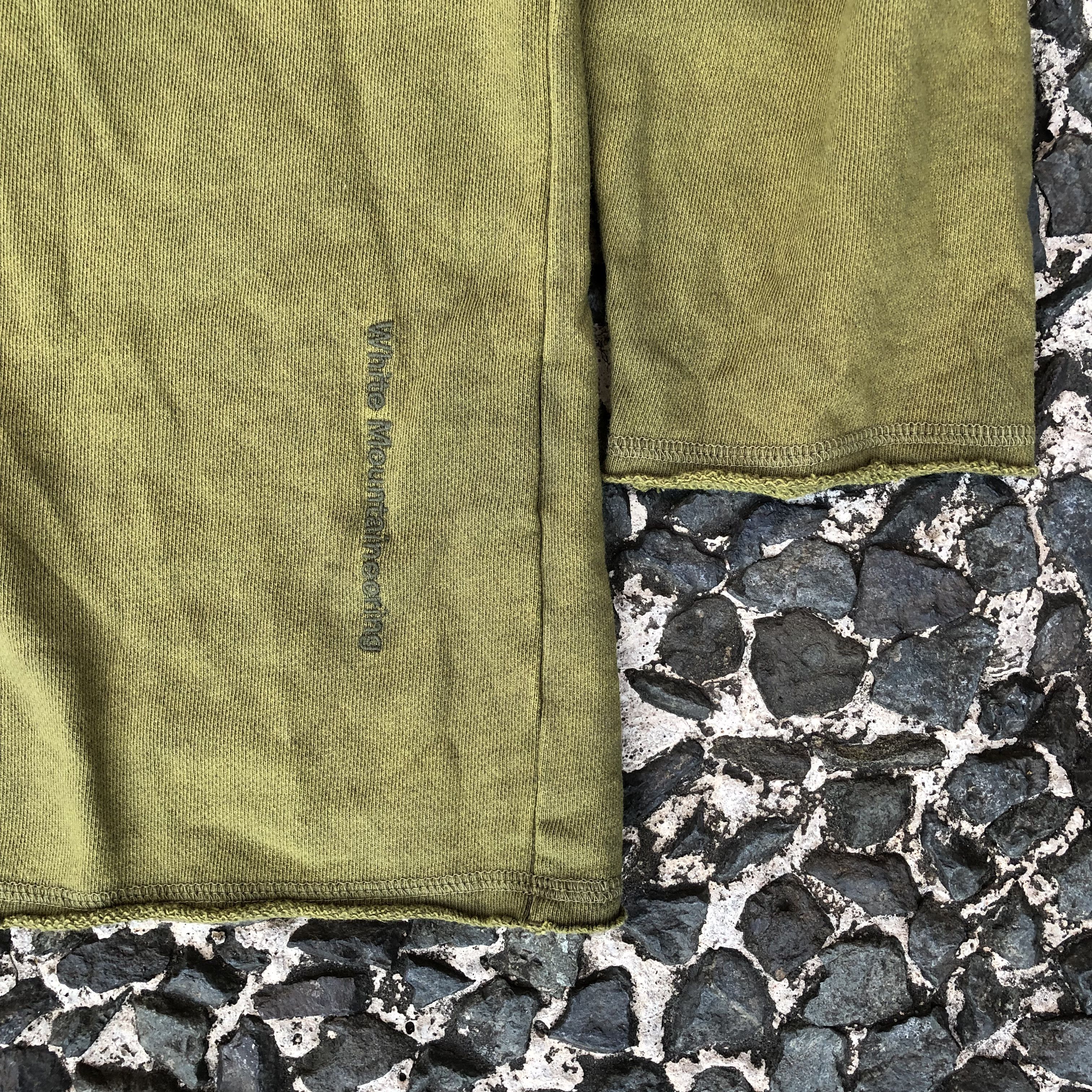 White Mountaineering White Mountaineering Garment Dye Sweat Pullover (Green) Size US M / EU 48-50 / 2 - 4 Thumbnail