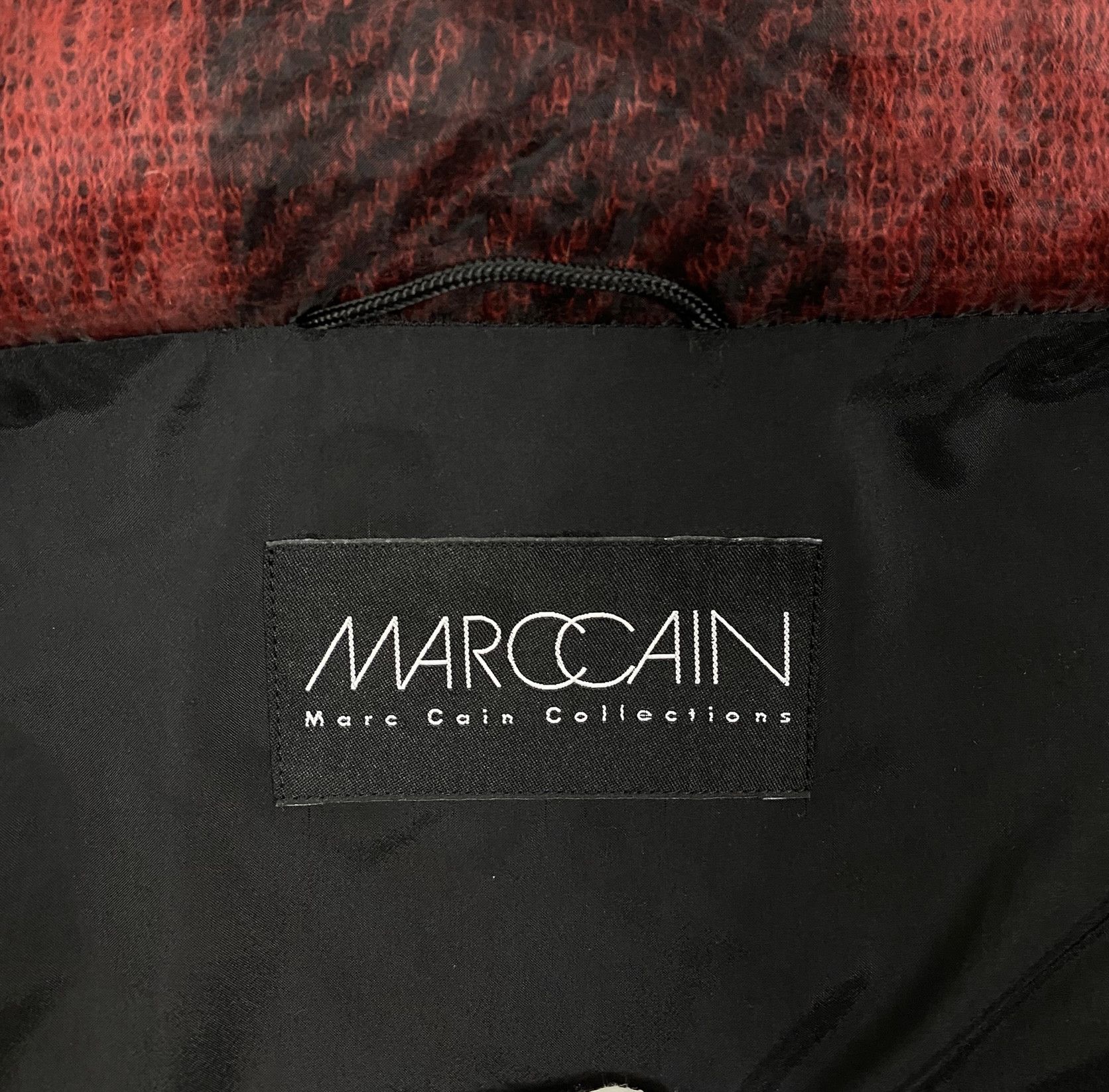 Other Marc Cain Checkered Jacket Wool-Mohair Outside Mesh size 4 Size L / US 10 / IT 46 - 13 Thumbnail
