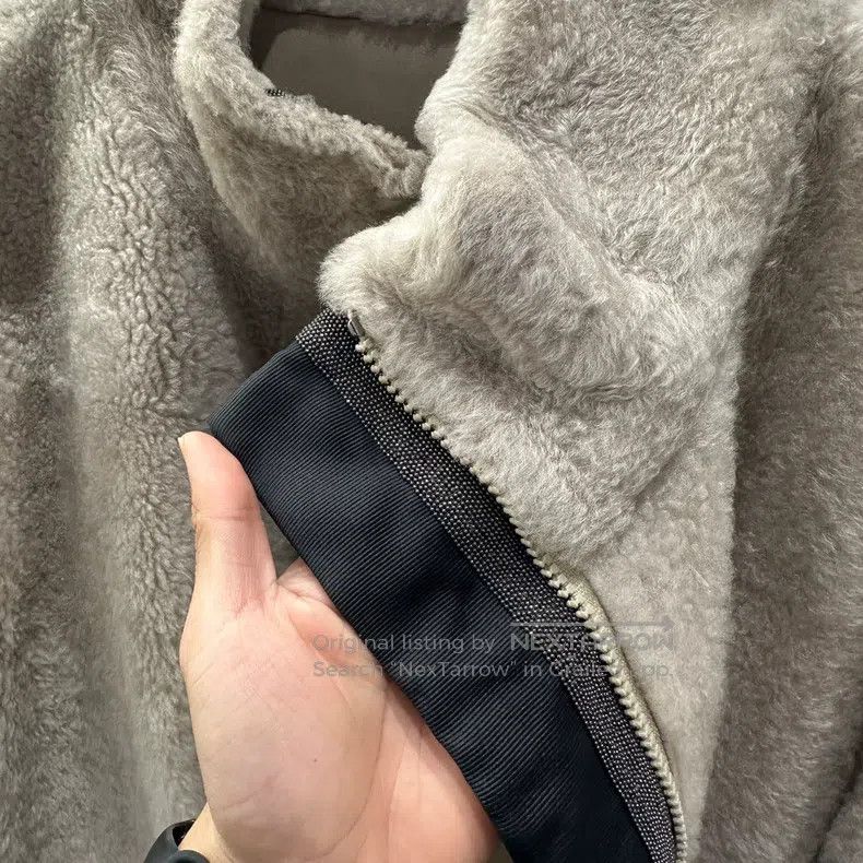 Brunello Cucinelli Brunello Cucinelli Wool and Leather Jacket with Studs Size XS / US 0-2 / IT 36-38 - 6 Thumbnail