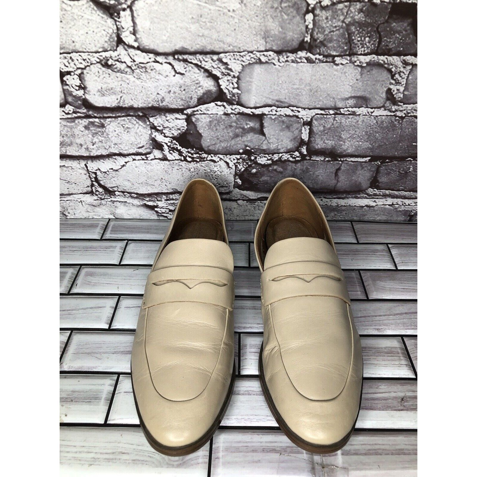 Rockport Rockport Trutech Beige Nude Leather Penny Slip On Dressy Loa Size US 7.5 / IT 37.5 - 2 Thumbnail