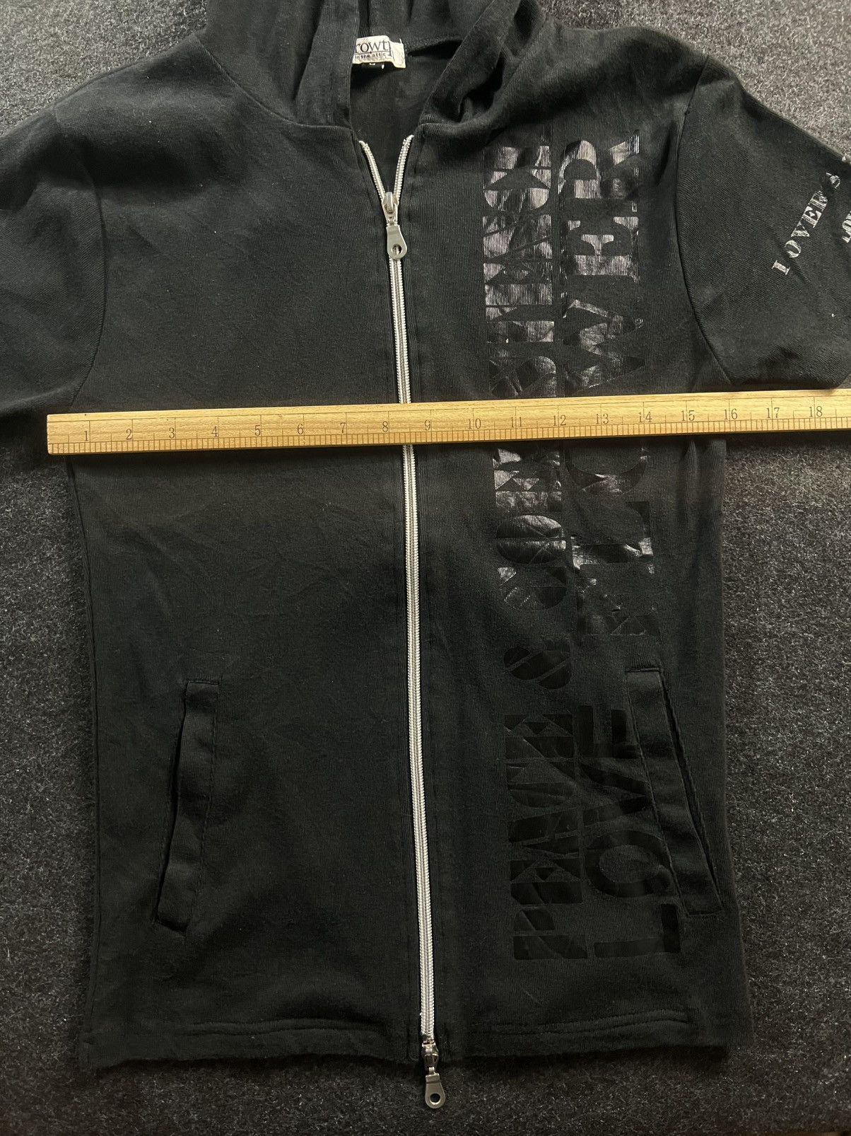 In The Attic Growth In The Attic Punk Goth S/S Hoodie Short Sleeve Size US S / EU 44-46 / 1 - 6 Thumbnail