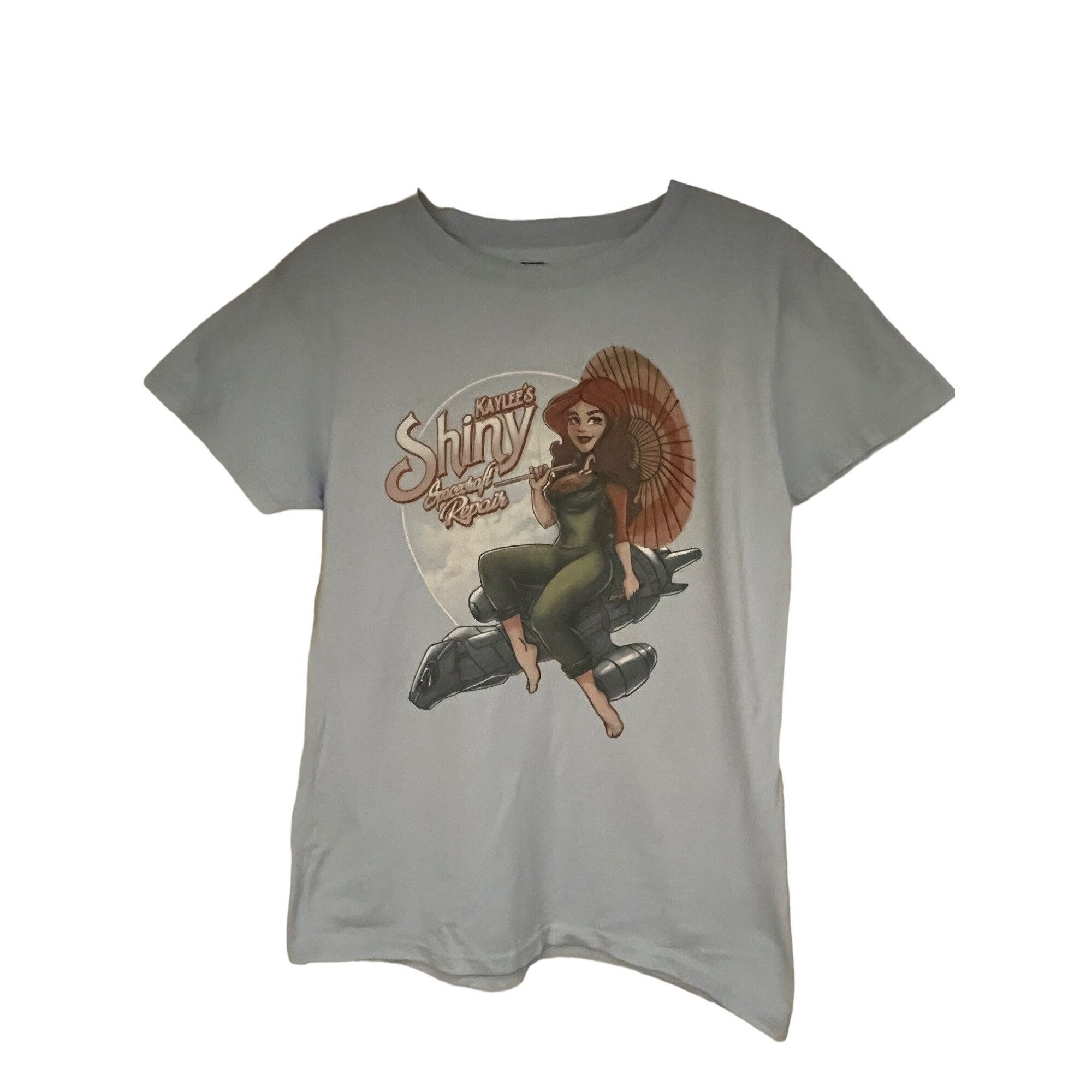 Teefury TeeFury Blue Graphic T-Shirt 3XL Novelty Stretch Kaylees Shi Size 3XL / US 20-22 - 1 Thumbnail