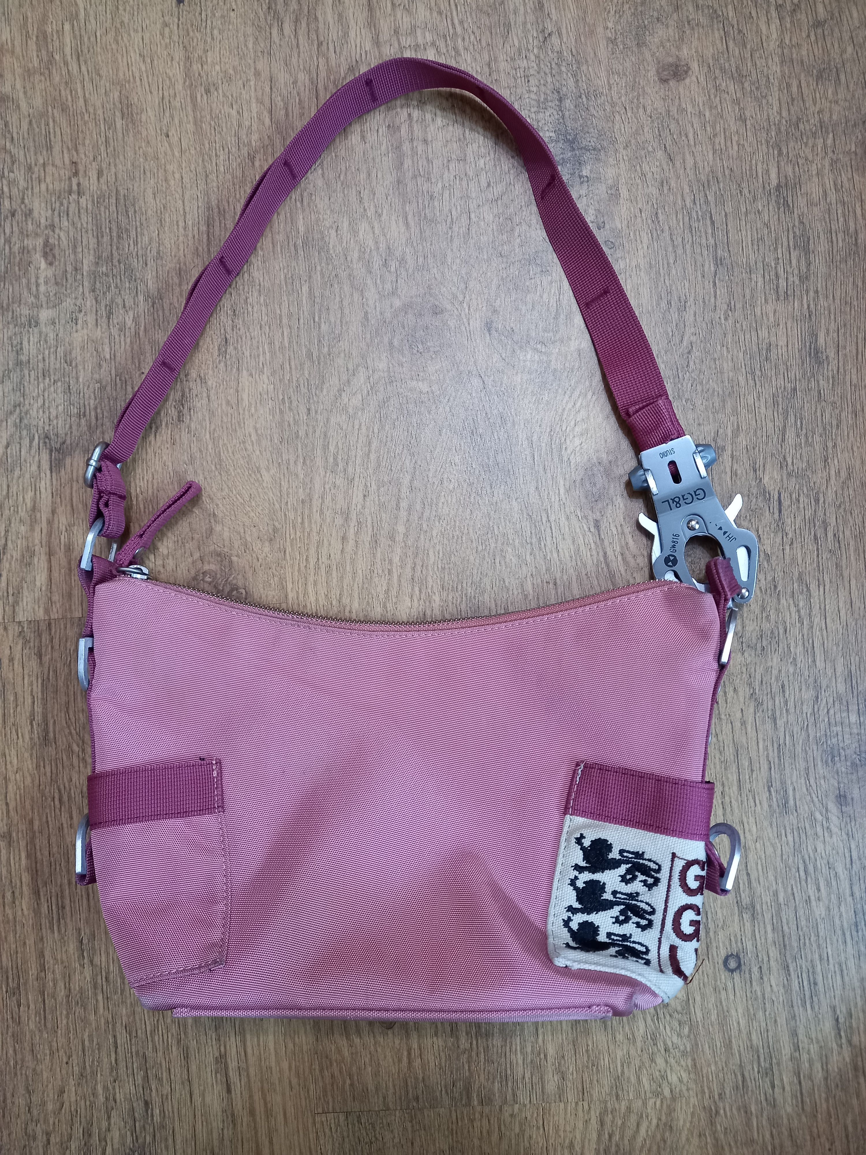 Vintage Gg&l Crossbody Bag in Purple, Women's