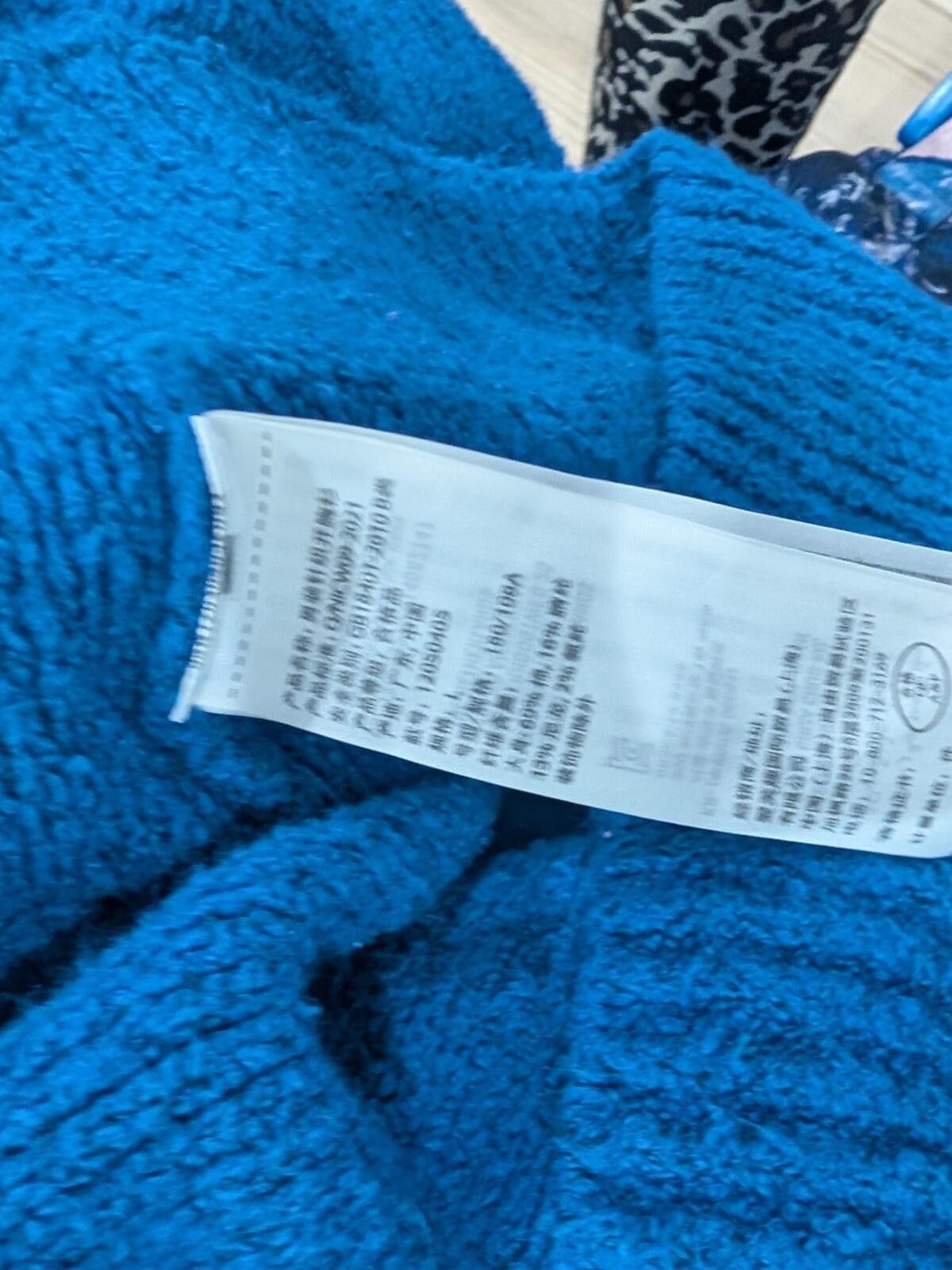 Abercrombie & Fitch Abercrombie & Fitch Blue Oversized Cardigan Size L / US 10 / IT 46 - 6 Thumbnail