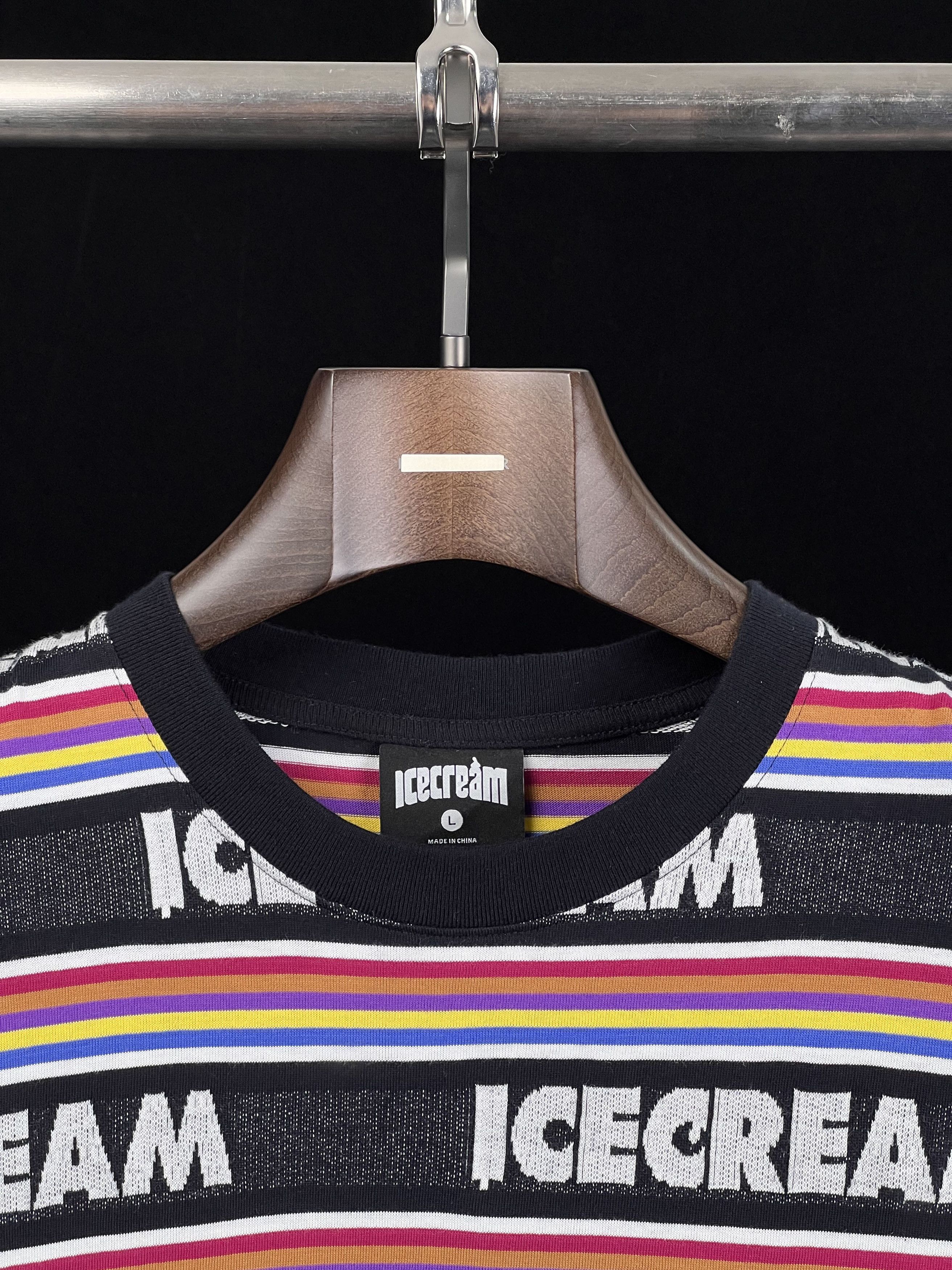 Icecream UNWORN* ICECREAM Logo Momogram Strips Tee Size US L / EU 52-54 / 3 - 1 Thumbnail