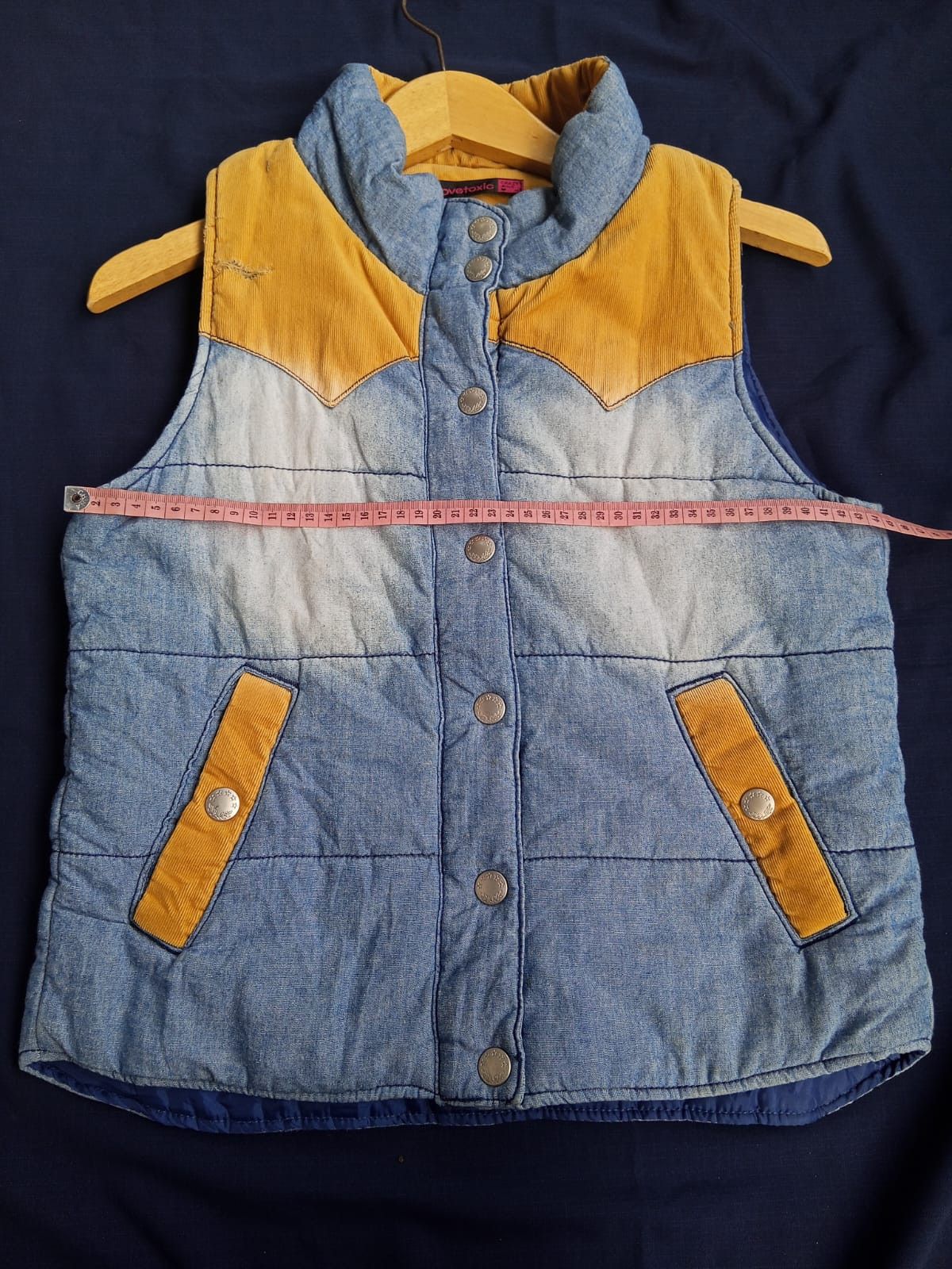 If Six Was Nine × Japanese Brand rompi outdoor japan vest puffer jacket denim Size US S / EU 44-46 / 1 - 6 Thumbnail