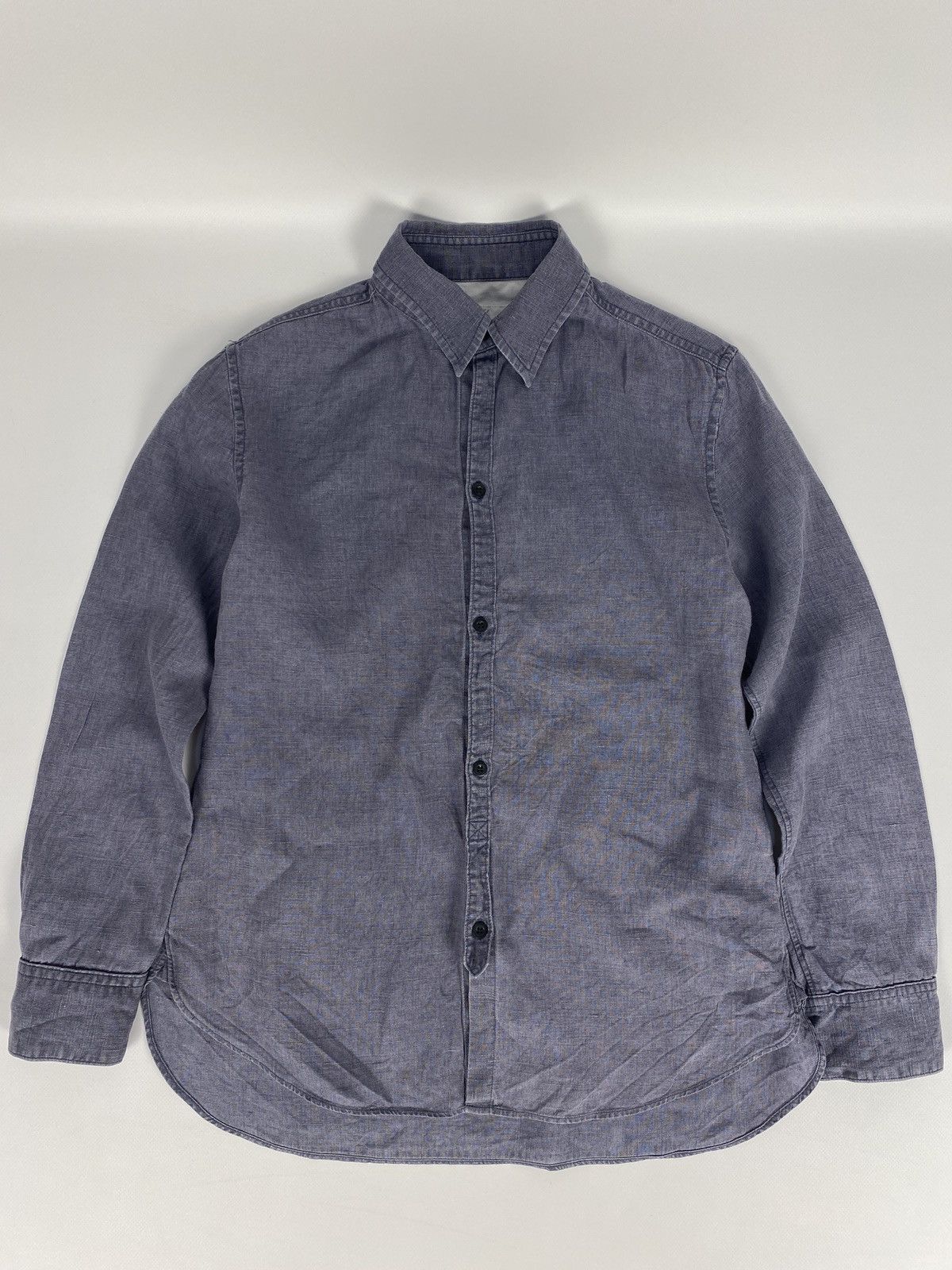 Y’s Yohji Yamamoto Avant Garde Linen Shirt Button Up Japanes
