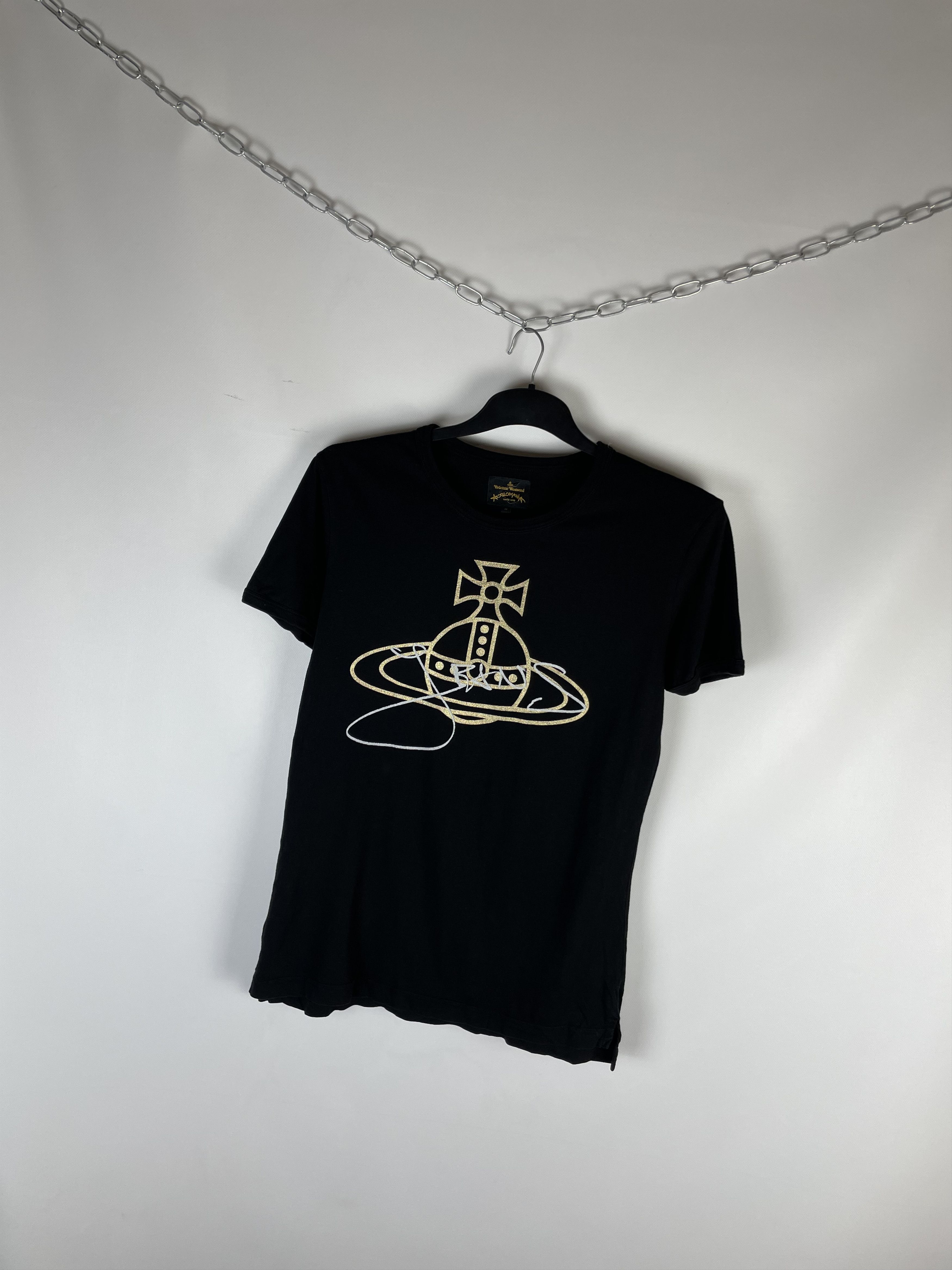 Vivienne Westwood Vivienne Westwood Logo Shirt Tee Size US M / EU 48-50 / 2 - 2 Thumbnail