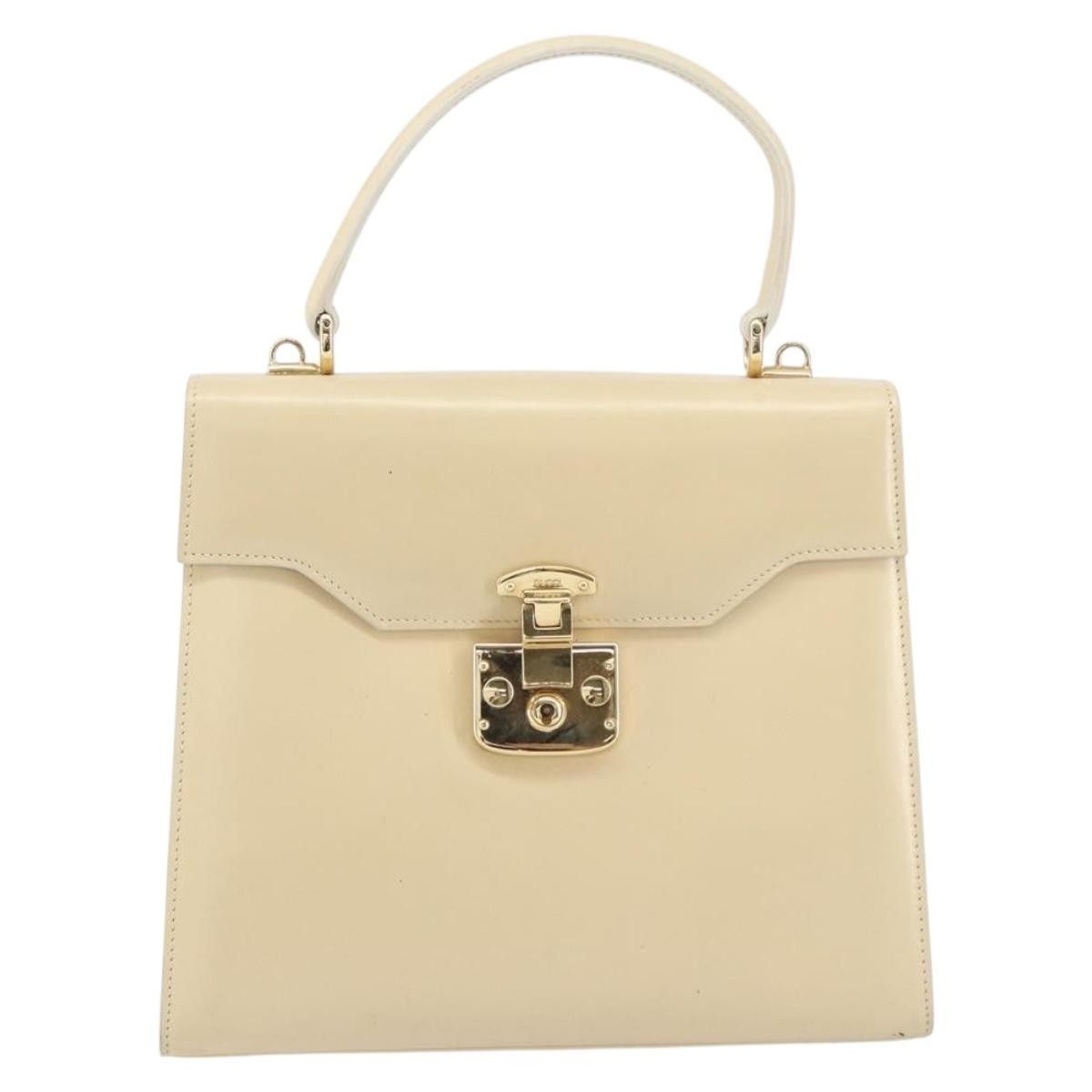 Gucci Gucci Vintage Lady Lock Top Handle Leather Size ONE SIZE - 1 Thumbnail