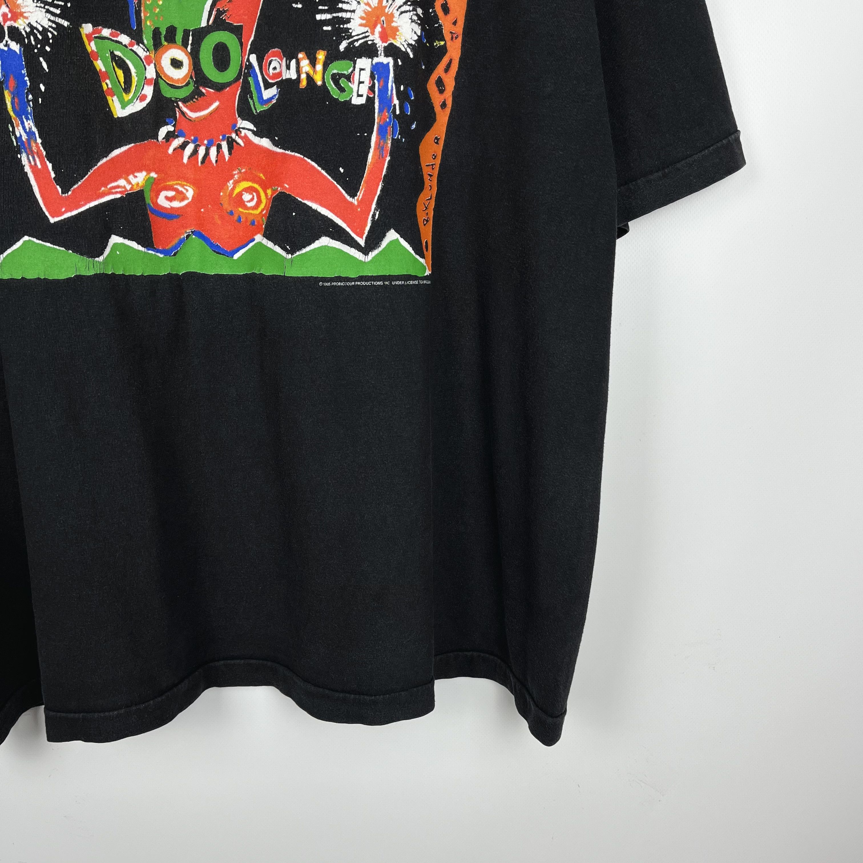 Band Tees Vintage Rolling Stones Voodoo Lounge Tour T Shirt 1995 Size US XL / EU 56 / 4 - 2 Thumbnail