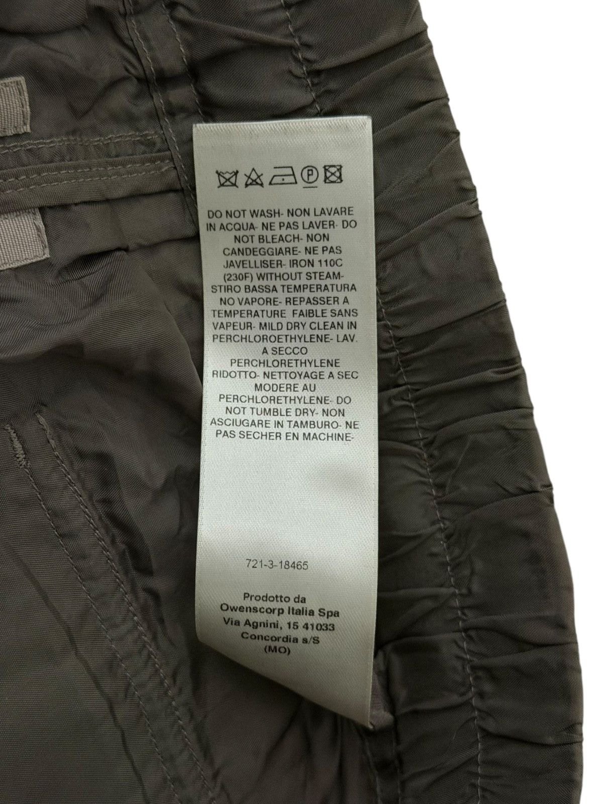 Rick Owens Rick Owens Fogachine Bauhaus Cargo Dust Zipper Pants Size US 30 / EU 46 - 7 Thumbnail
