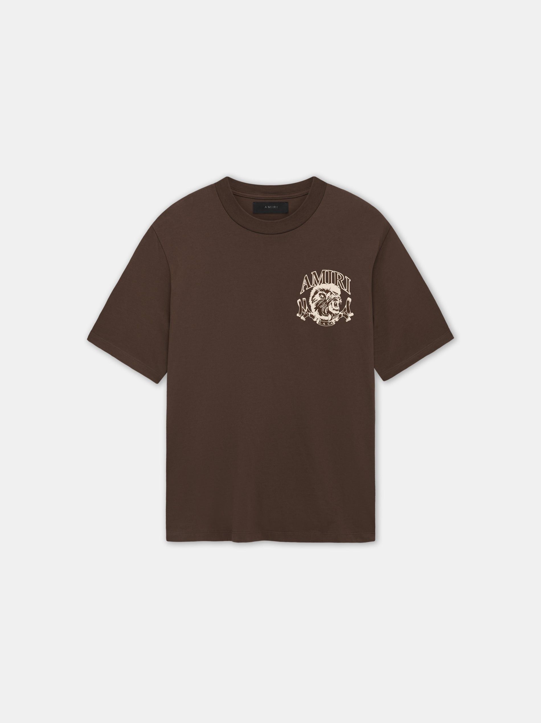 Amiri o1orln1025 Lion Outline T-Shirt in Brown Size US S / EU 44-46 / 1 - 1 Thumbnail