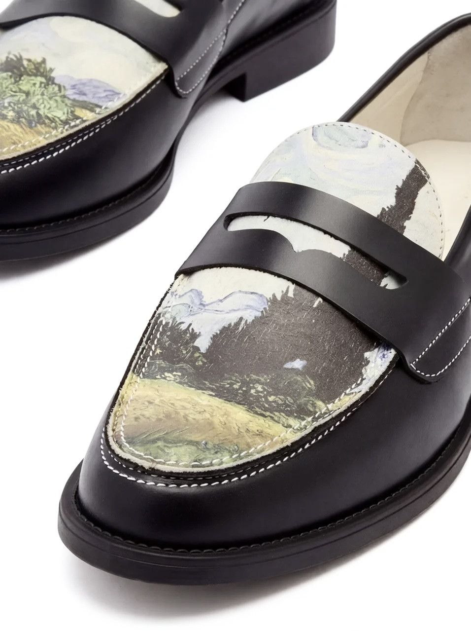 DUKE + DEXTER Duke & Dexter Wheat Field Loafers EU47 Rare Size US 14 / EU 47 - 2 Thumbnail