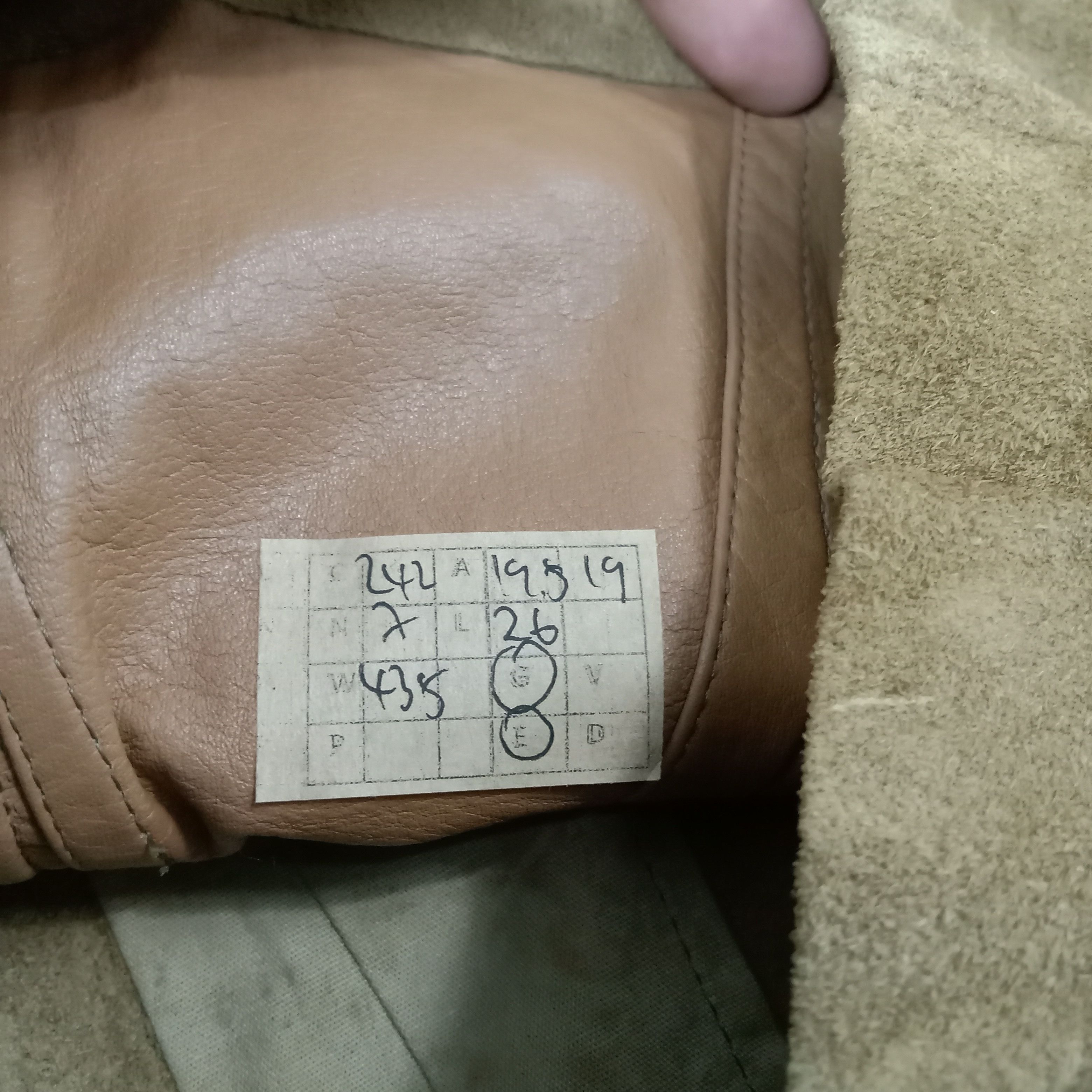 Leather A-57 American Style Sleeveless Leather Jacket C242N7 Size US S / EU 44-46 / 1 - 8 Thumbnail