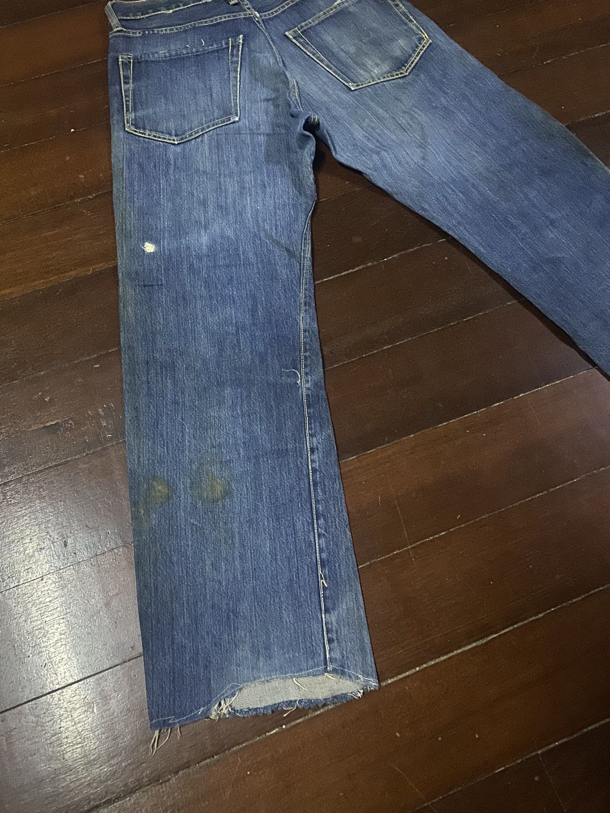 Japanese Brand × Studio D'Artisan × Vintage FIRE 🔥 vintage Studio D’Artisan DO2AXX Selvedge Denim Size US 32 / EU 48 - 14 Thumbnail