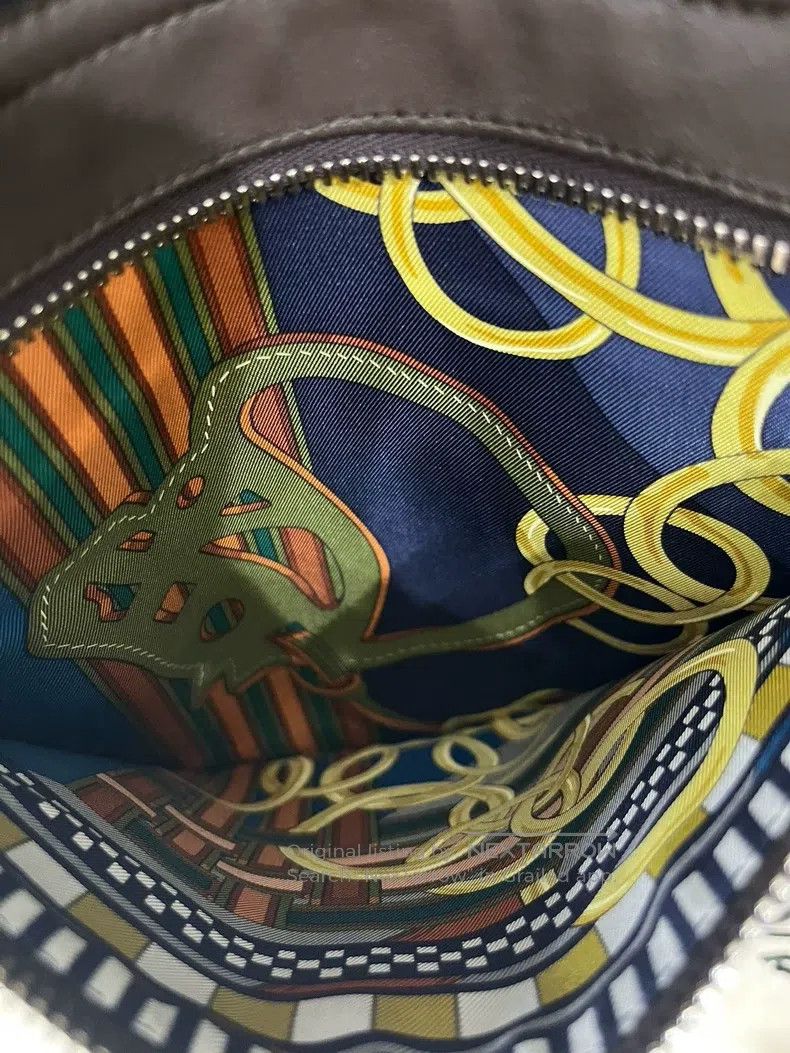 Hermes Hermes Pocket Scarf, 100% Cashmere, Silk Pattern Pocket Li Size ONE SIZE - 5 Thumbnail