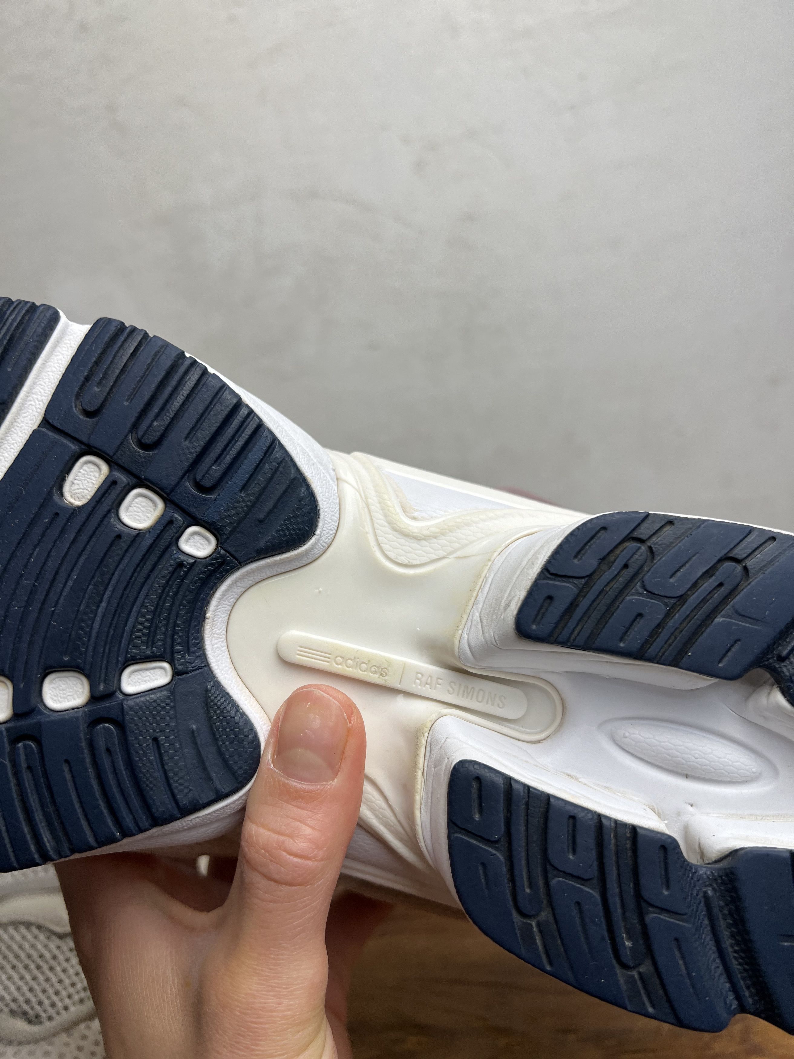 Adidas × Raf Simons Raf Simons x Adidas Ozweego 2 Chalk white Sneakers Size US 11 / EU 44 - 15 Thumbnail
