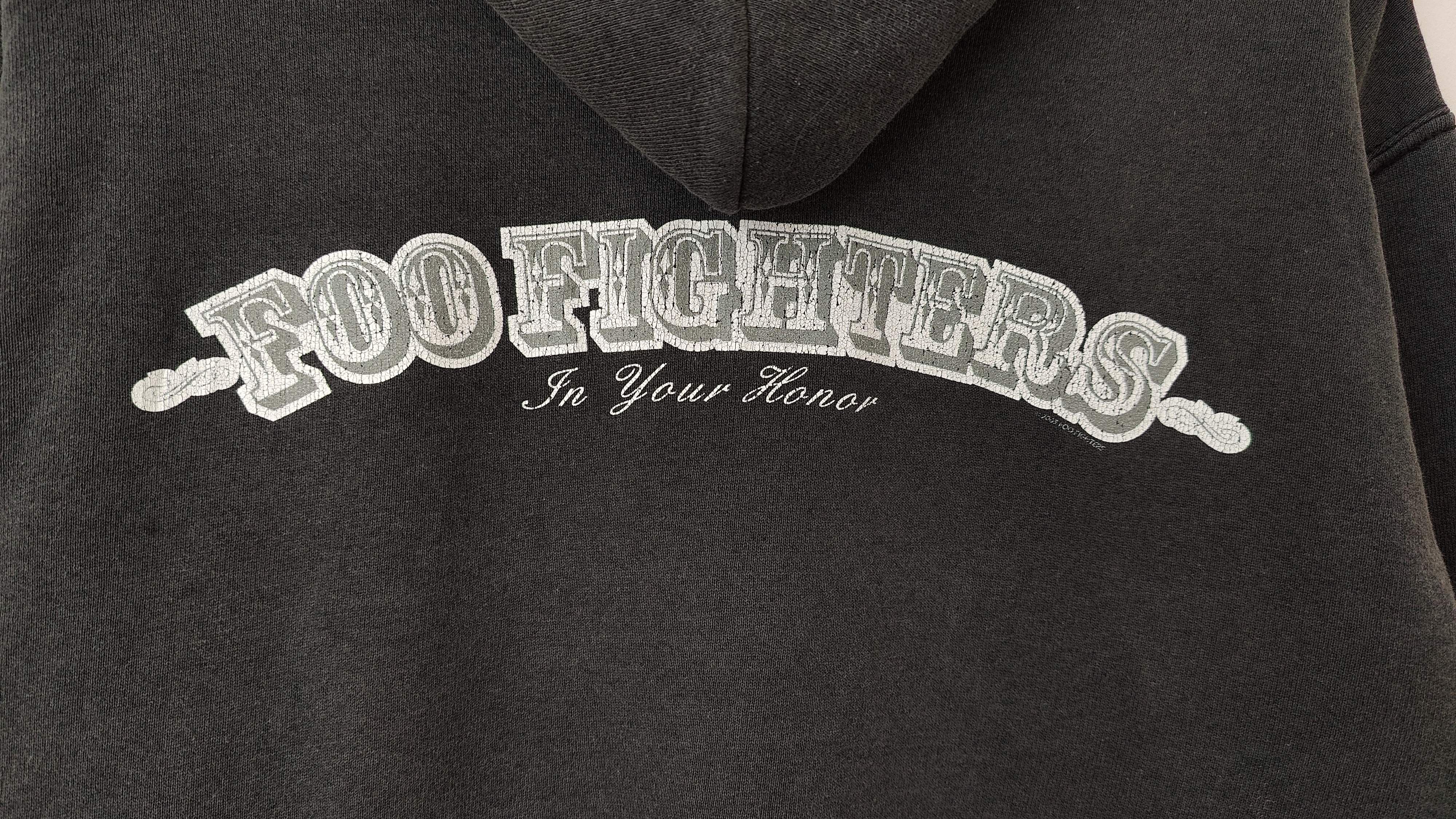Band Tees × Vintage Foo Fighters In Your Honor VTG 2005 Y2K Vintage Zip Hoodie Size US S / EU 44-46 / 1 - 3 Thumbnail