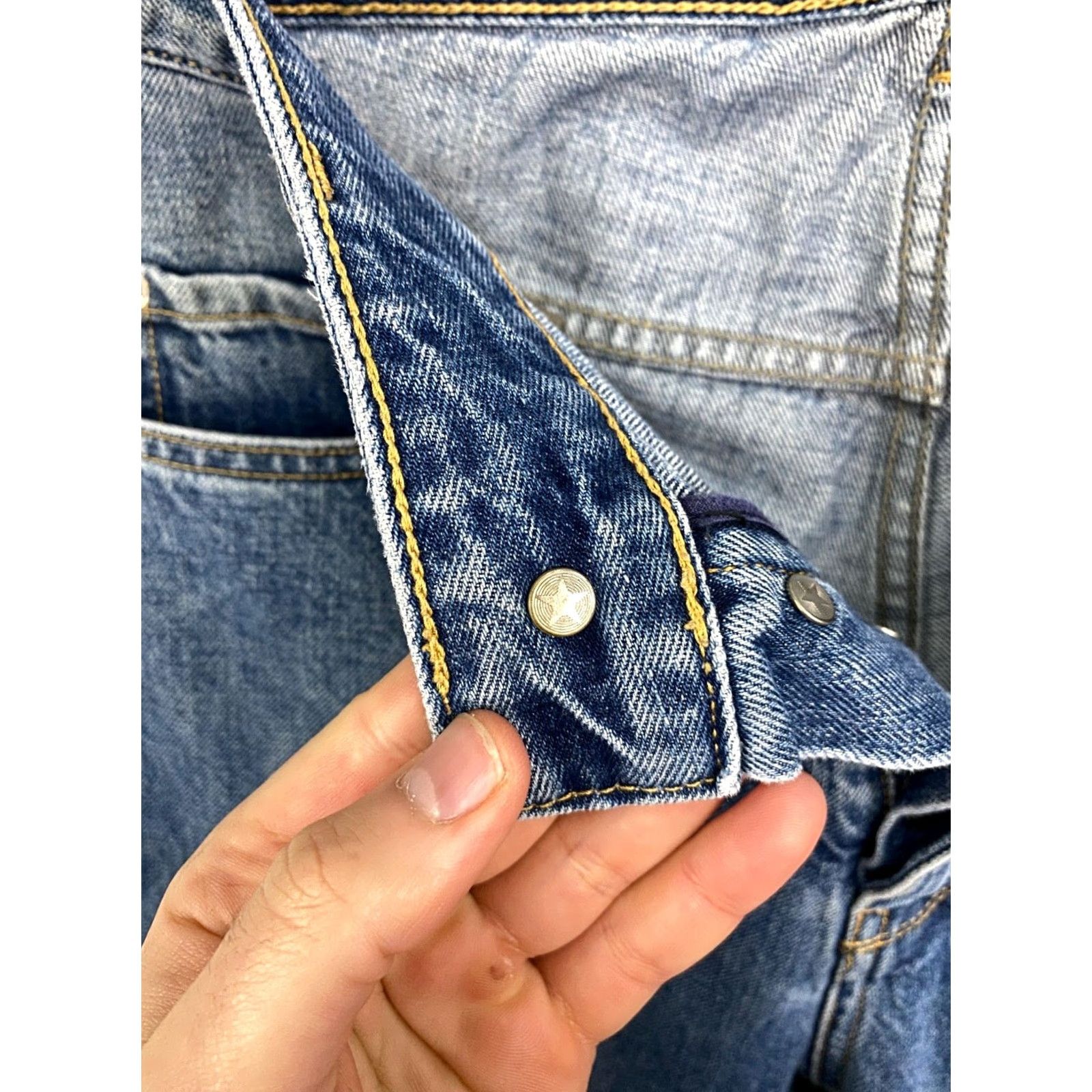 Golden Goose VINTAGE Golden Goose Jeans Venezia Y2K Rare Retro Men's Jeans 29 Blue Size US 29 - 7 Thumbnail